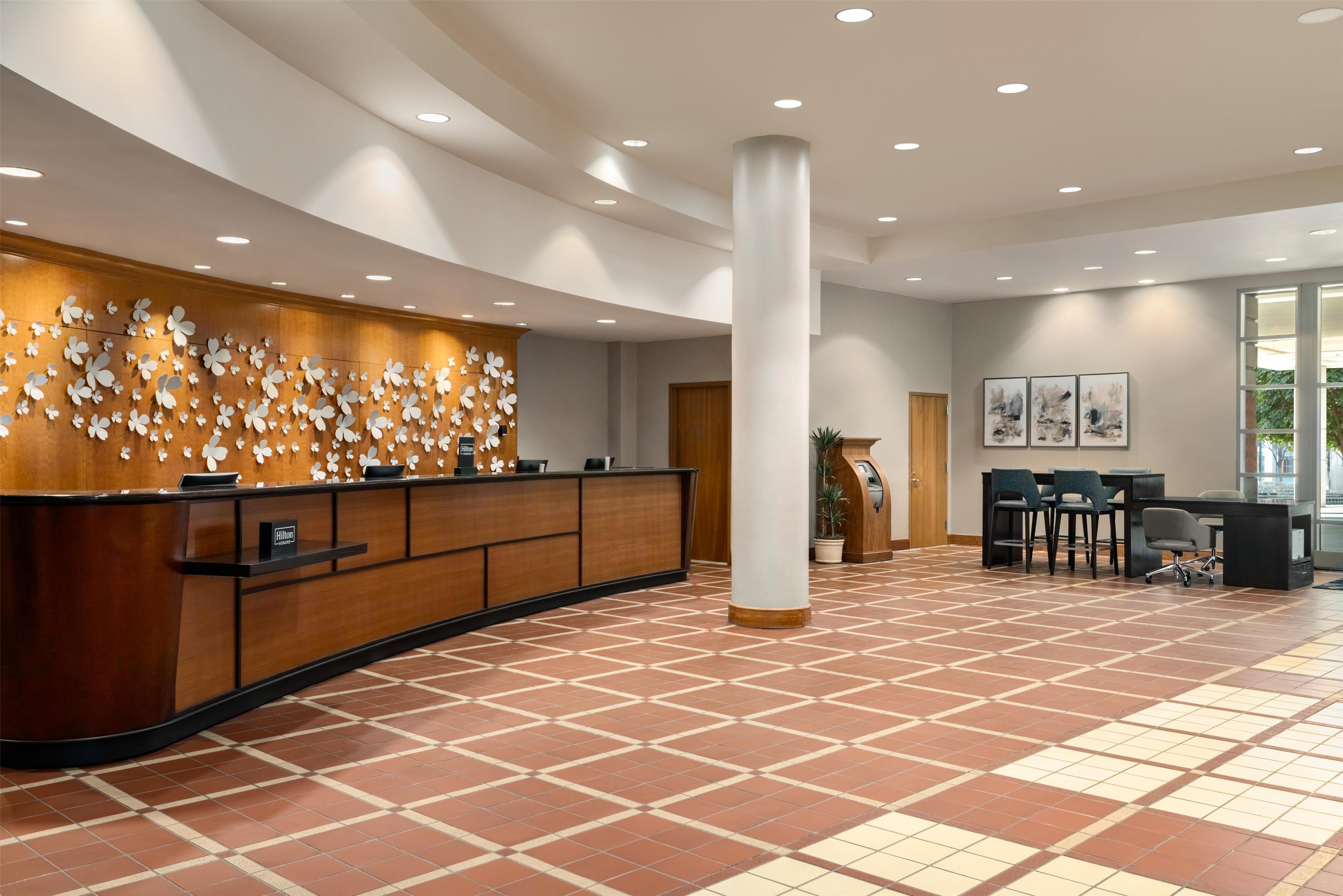 Reception | Embassy Suites by Hilton Atlanta at Centennial Olympic Park