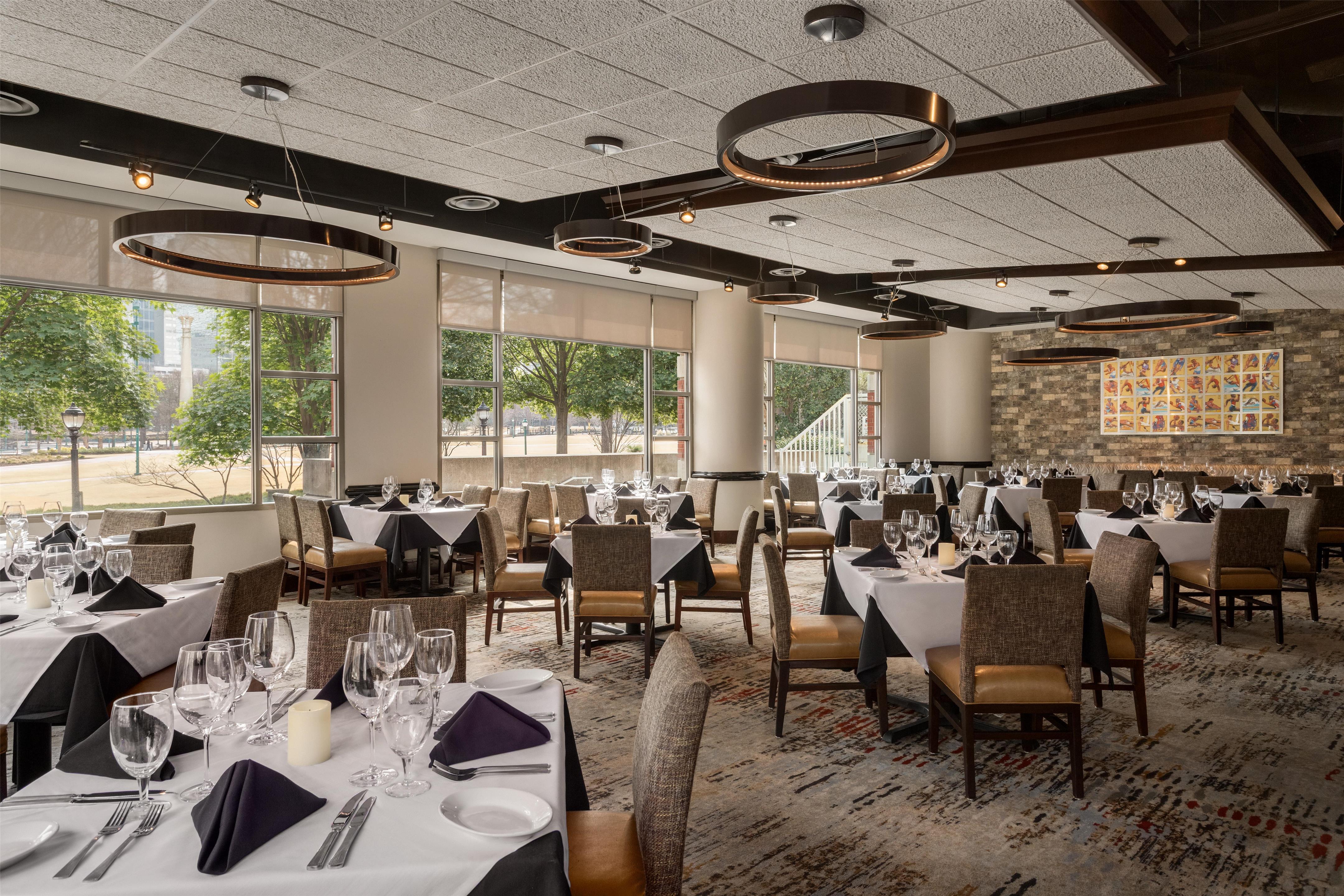 Restaurant | Embassy Suites by Hilton Atlanta at Centennial Olympic Park