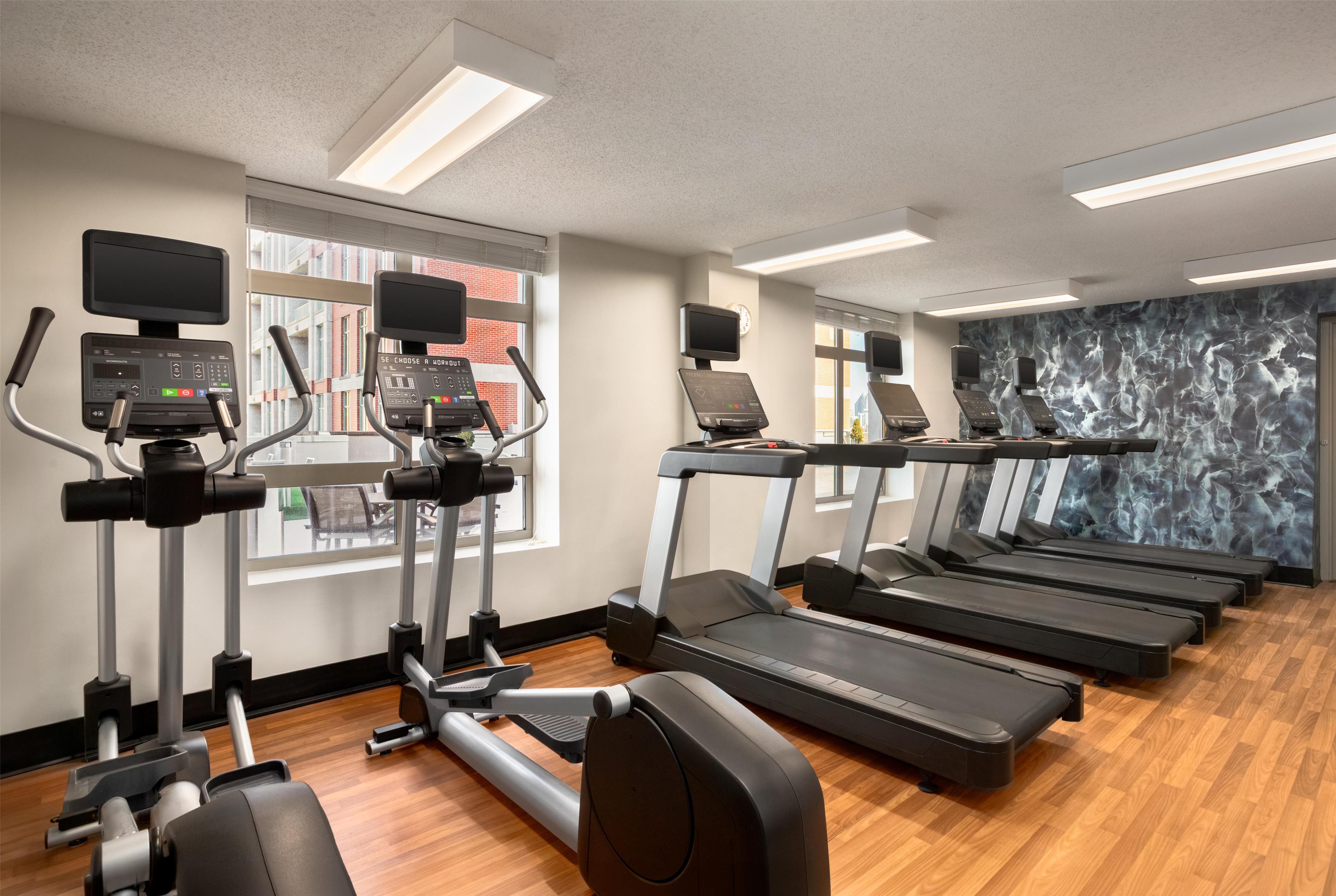Health club fitness center gym | Embassy Suites by Hilton Atlanta at Centennial Olympic Park