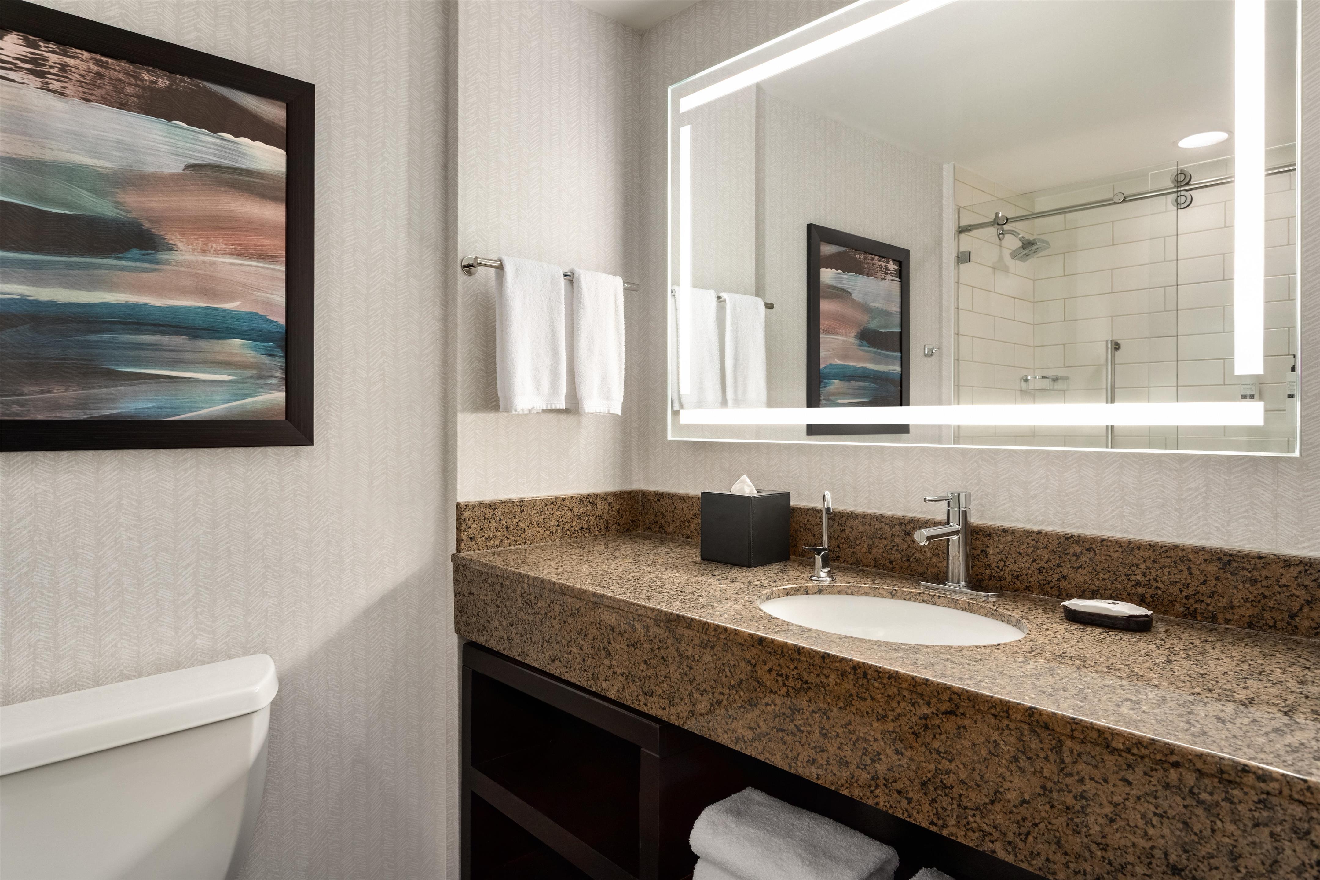 Guest room bath