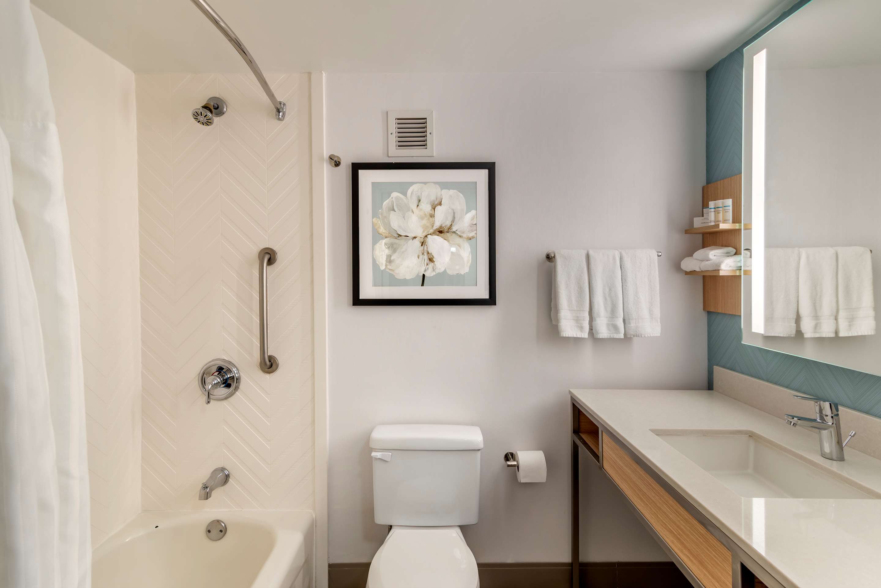 Guest room bath