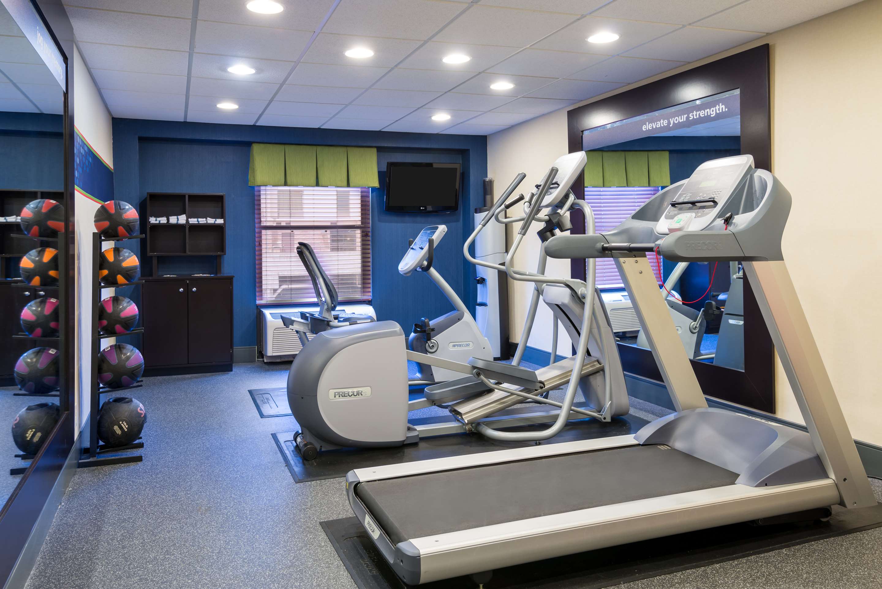 Health club fitness center gym