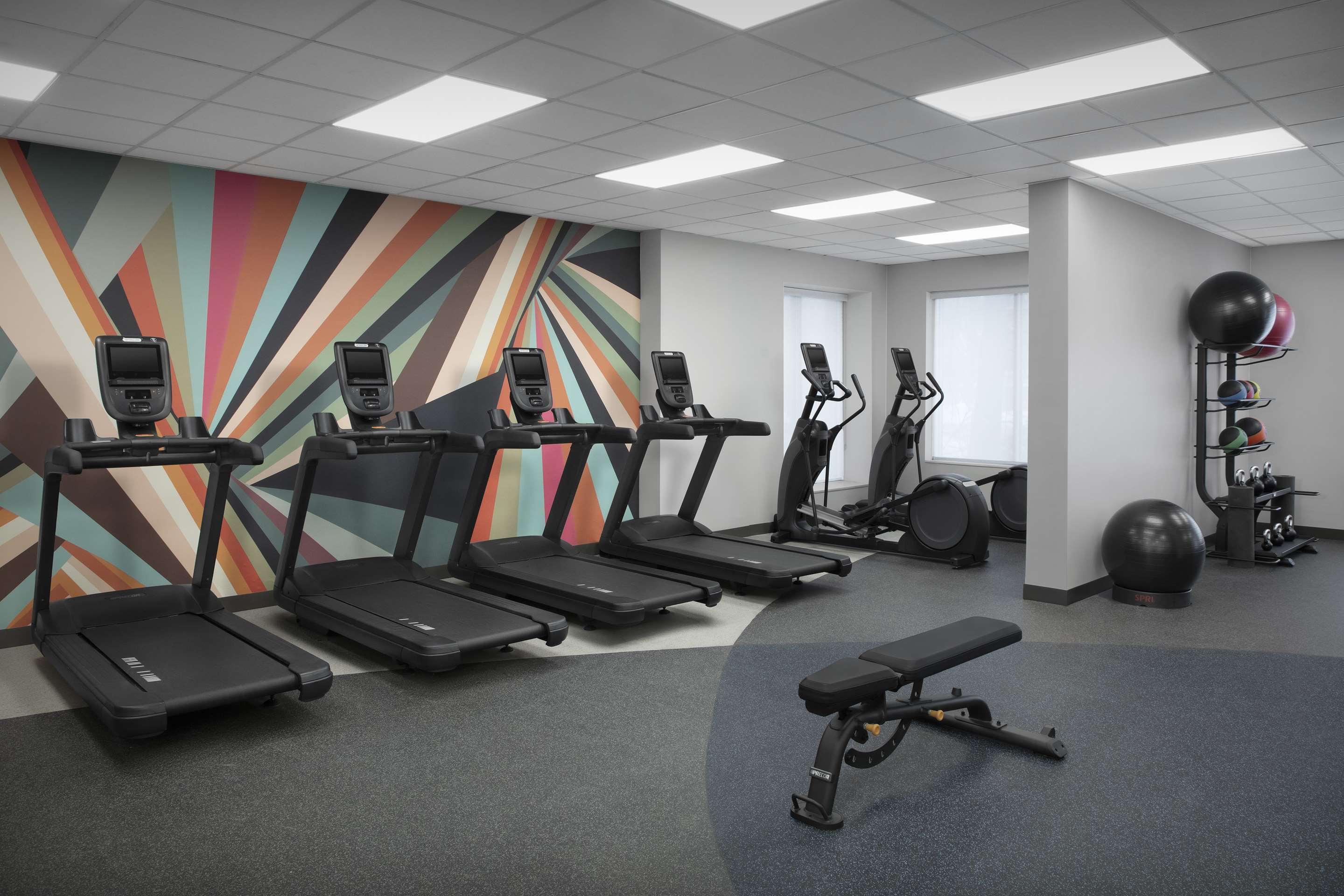 Health club fitness center gym | Hilton Garden Inn Atlanta North/Johns Creek