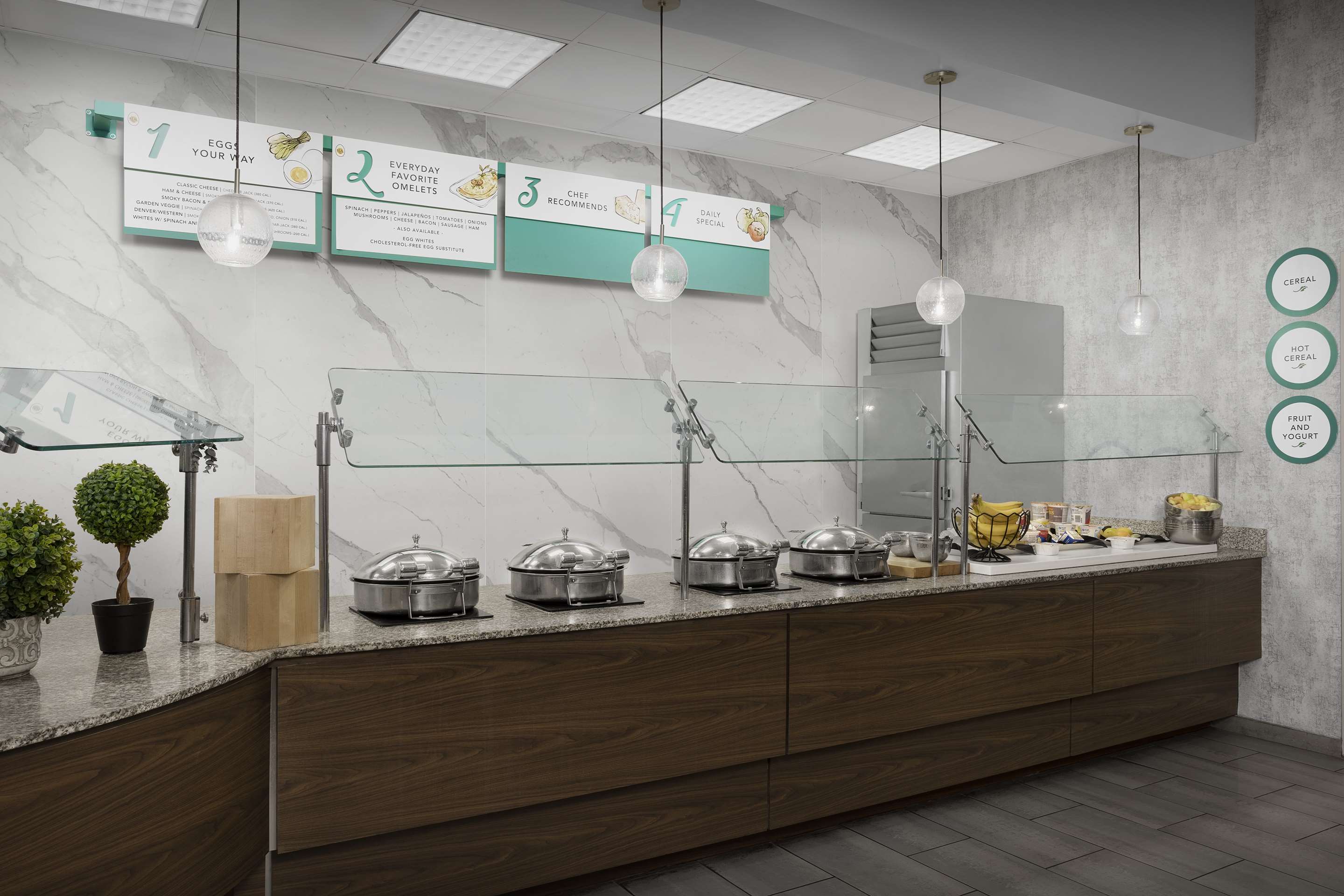 Breakfast Area | Embassy Suites Atlanta - Kennesaw Town Center