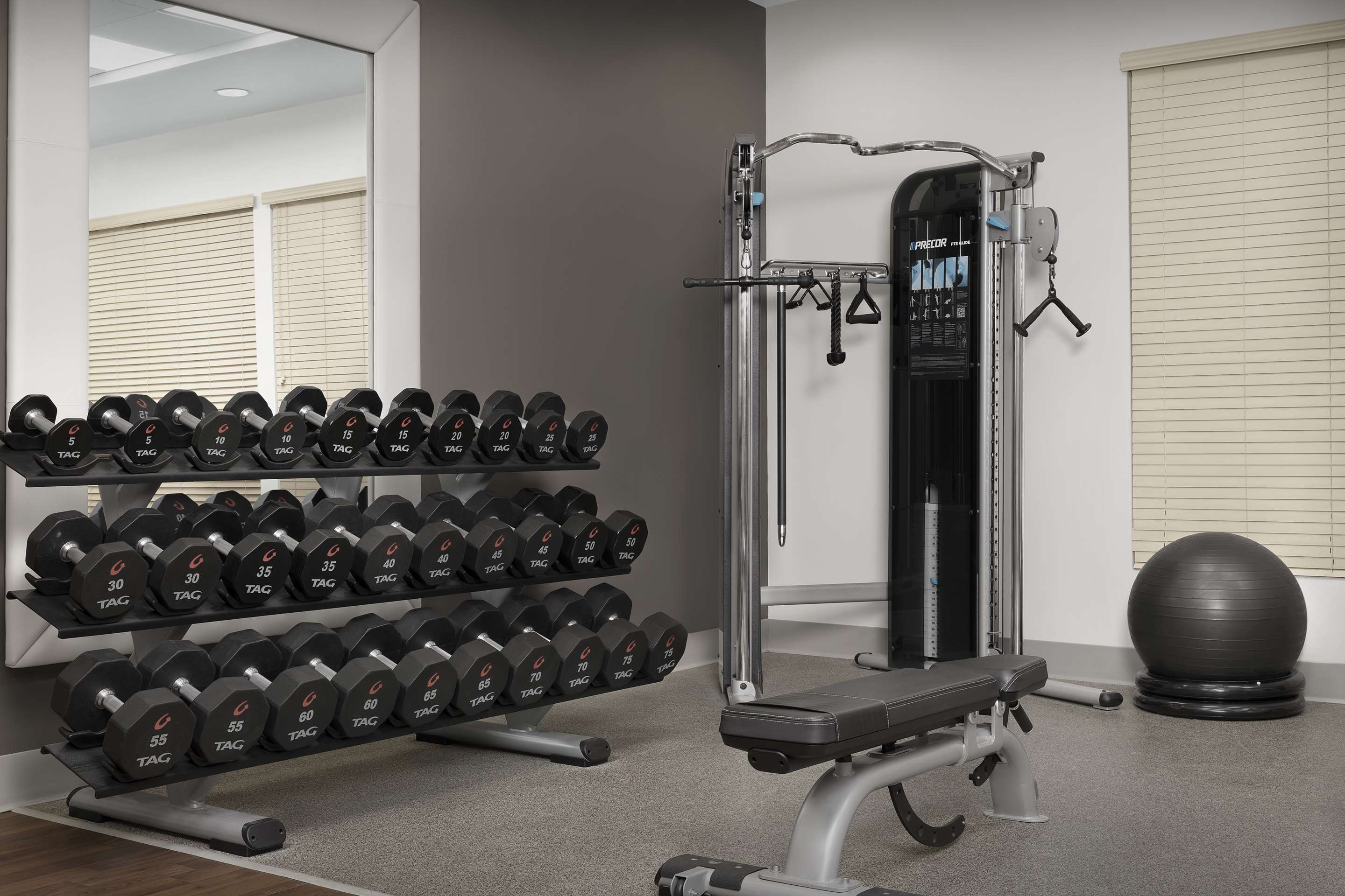Health club fitness center gym | Embassy Suites Atlanta - Kennesaw Town Center