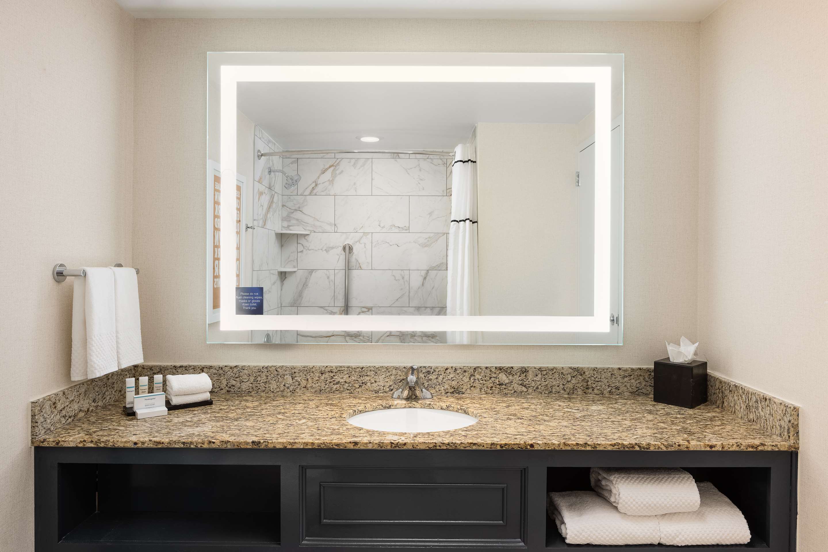 Guest room bath