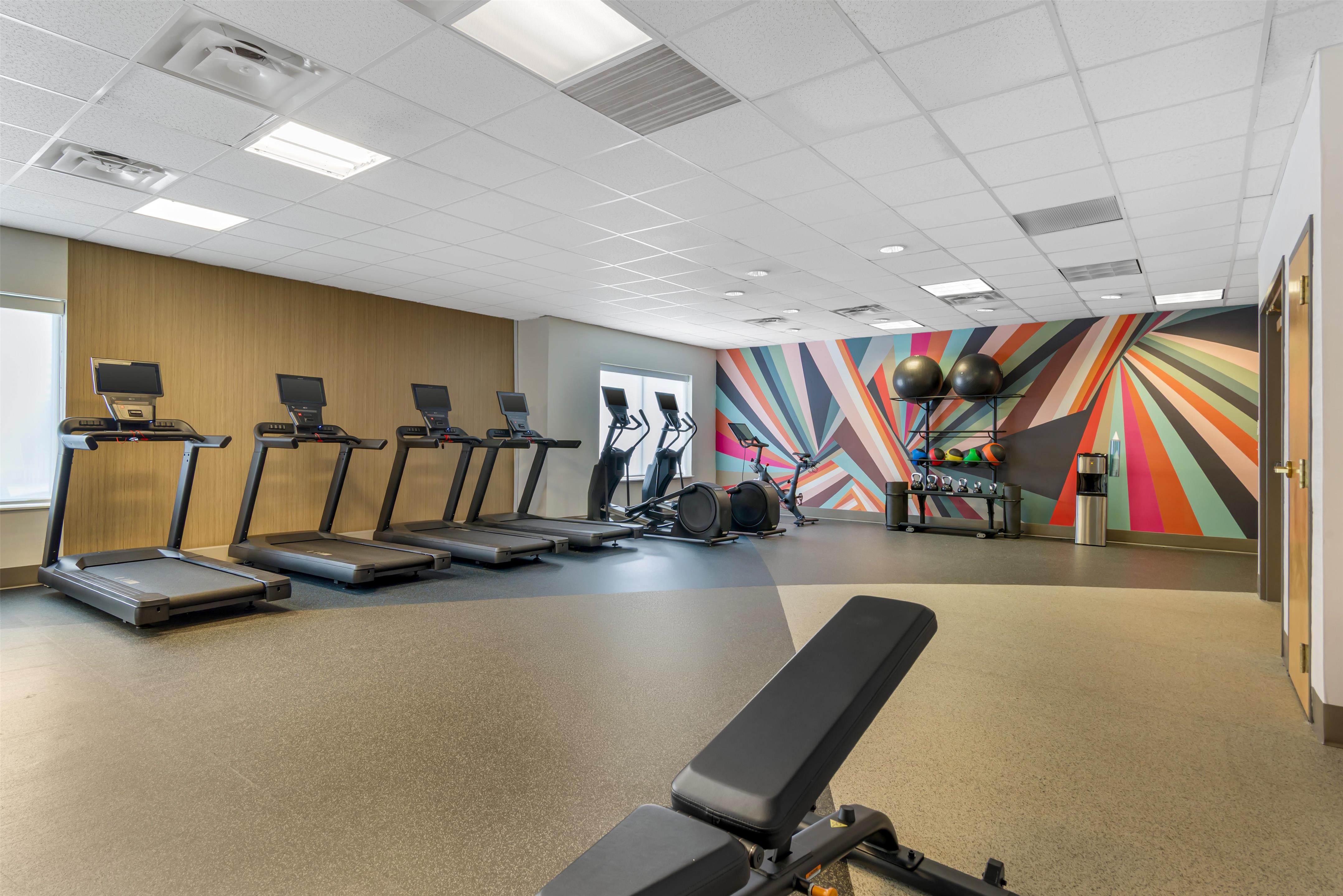 Health club fitness center gym | Hilton Garden Inn Atlanta Northpoint