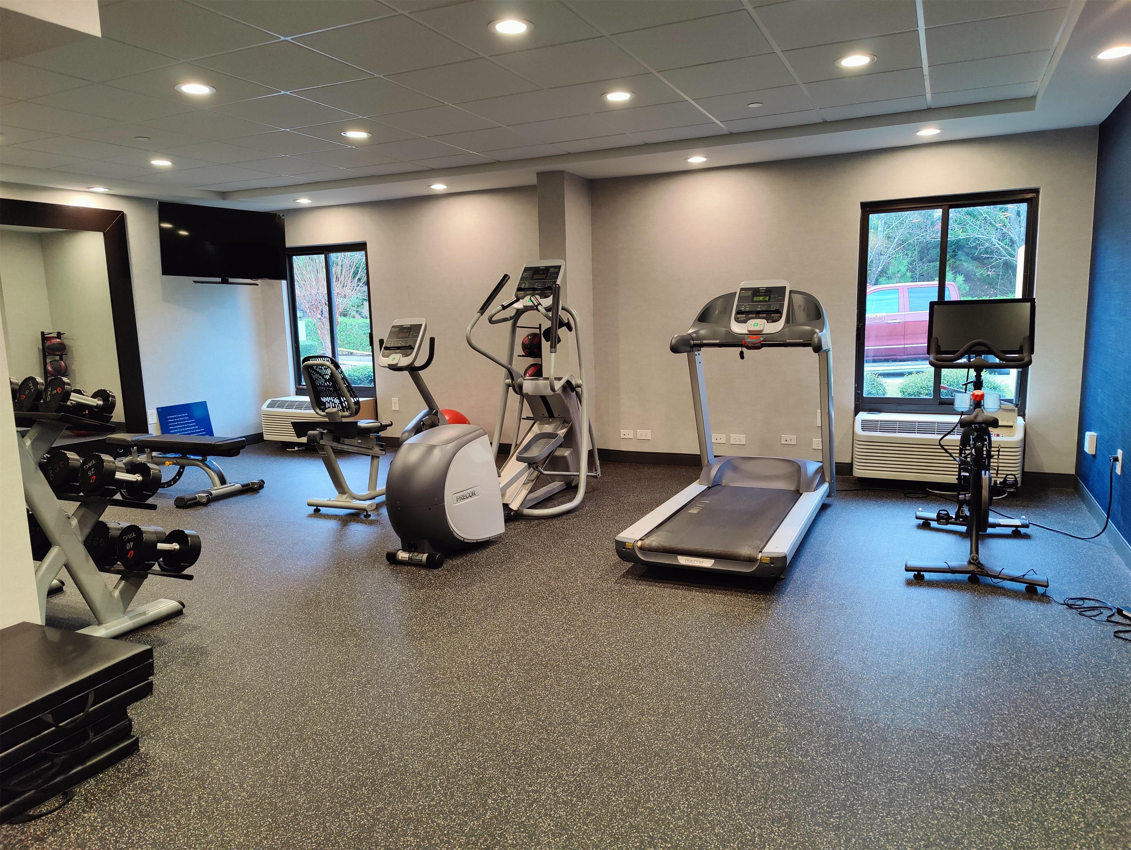 Health club fitness center gym | Hampton Inn Atlanta/Peachtree City