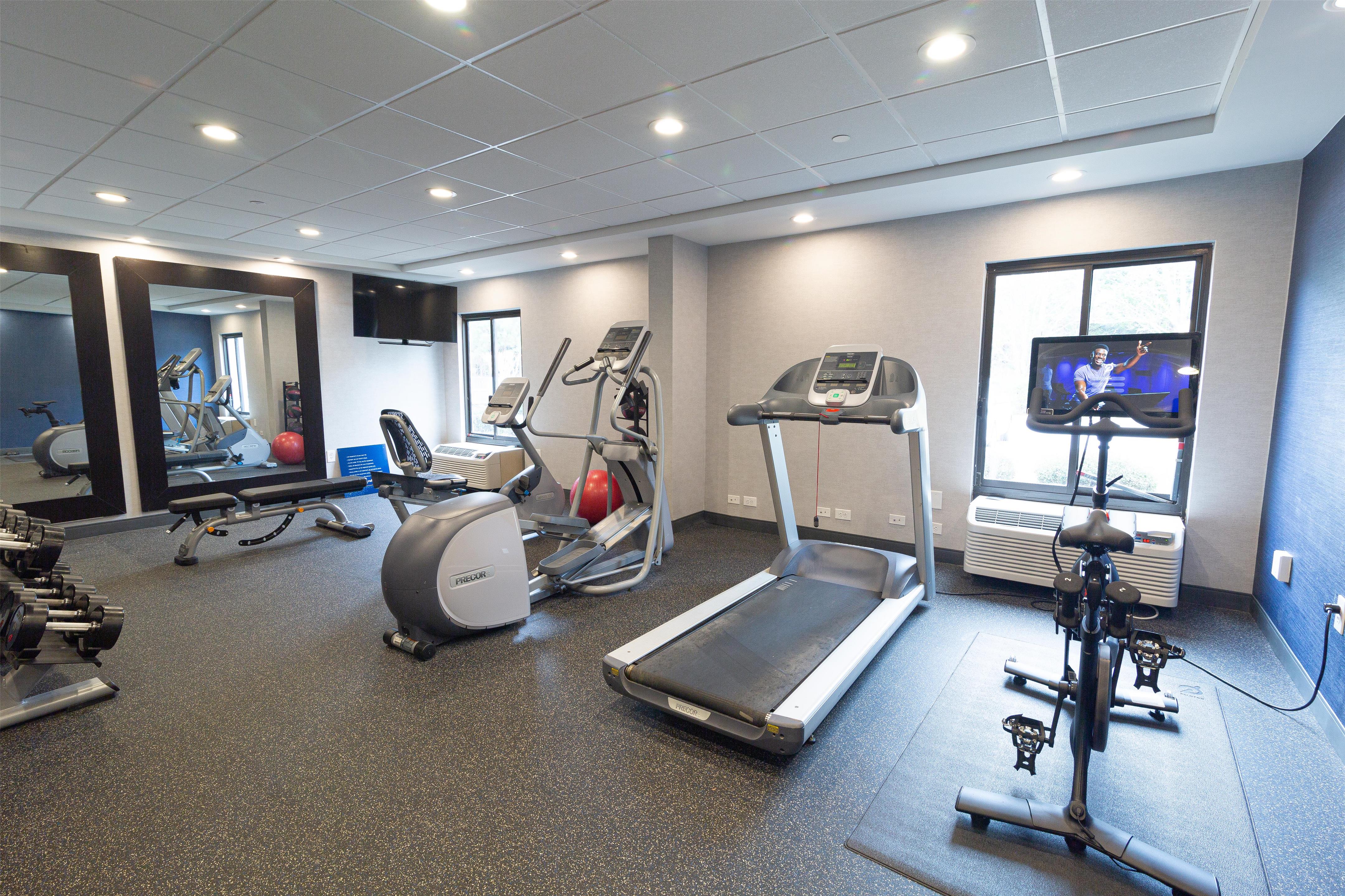 Health club fitness center gym | Hampton Inn Atlanta/Peachtree City