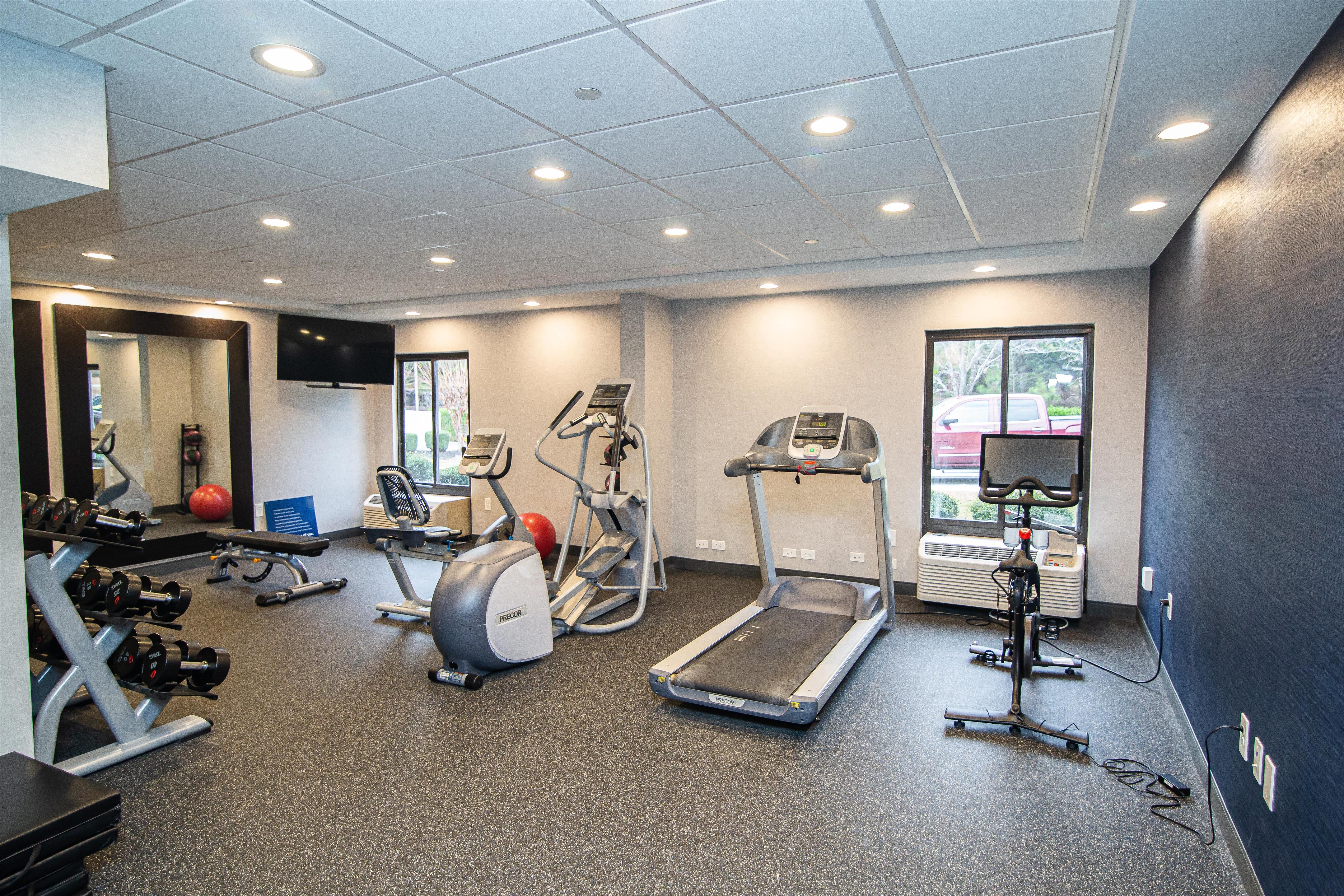 Health club fitness center gym | Hampton Inn Atlanta/Peachtree City