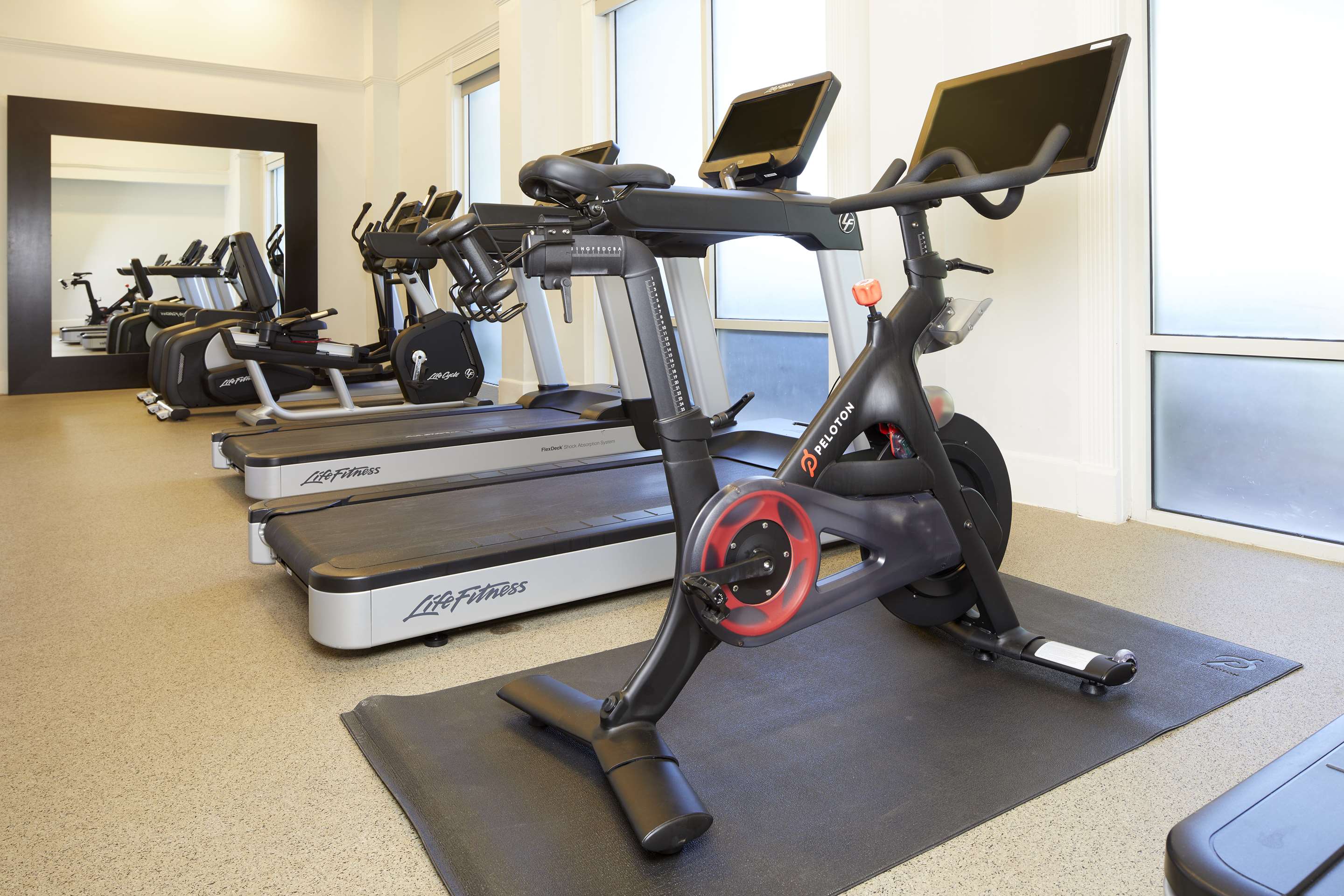 Health club fitness center gym