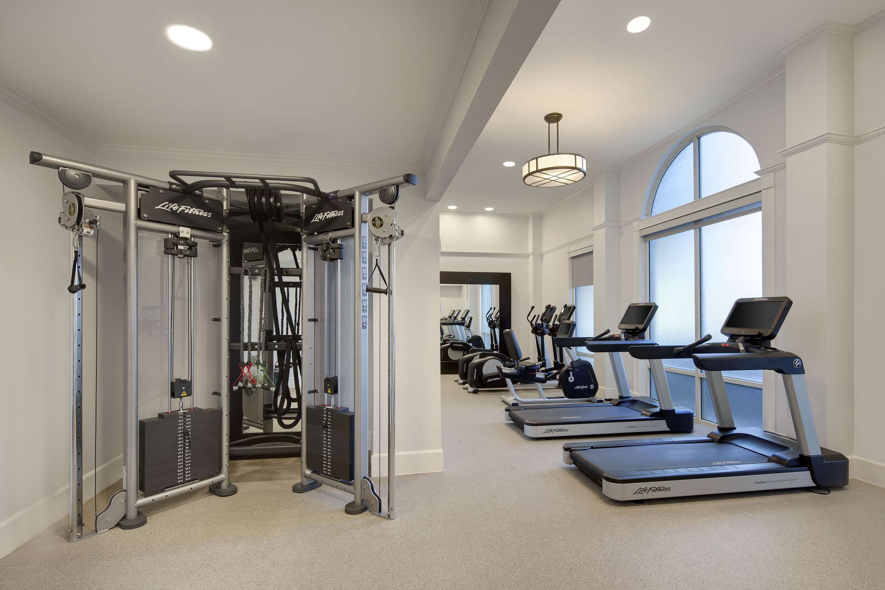 Health club fitness center gym
