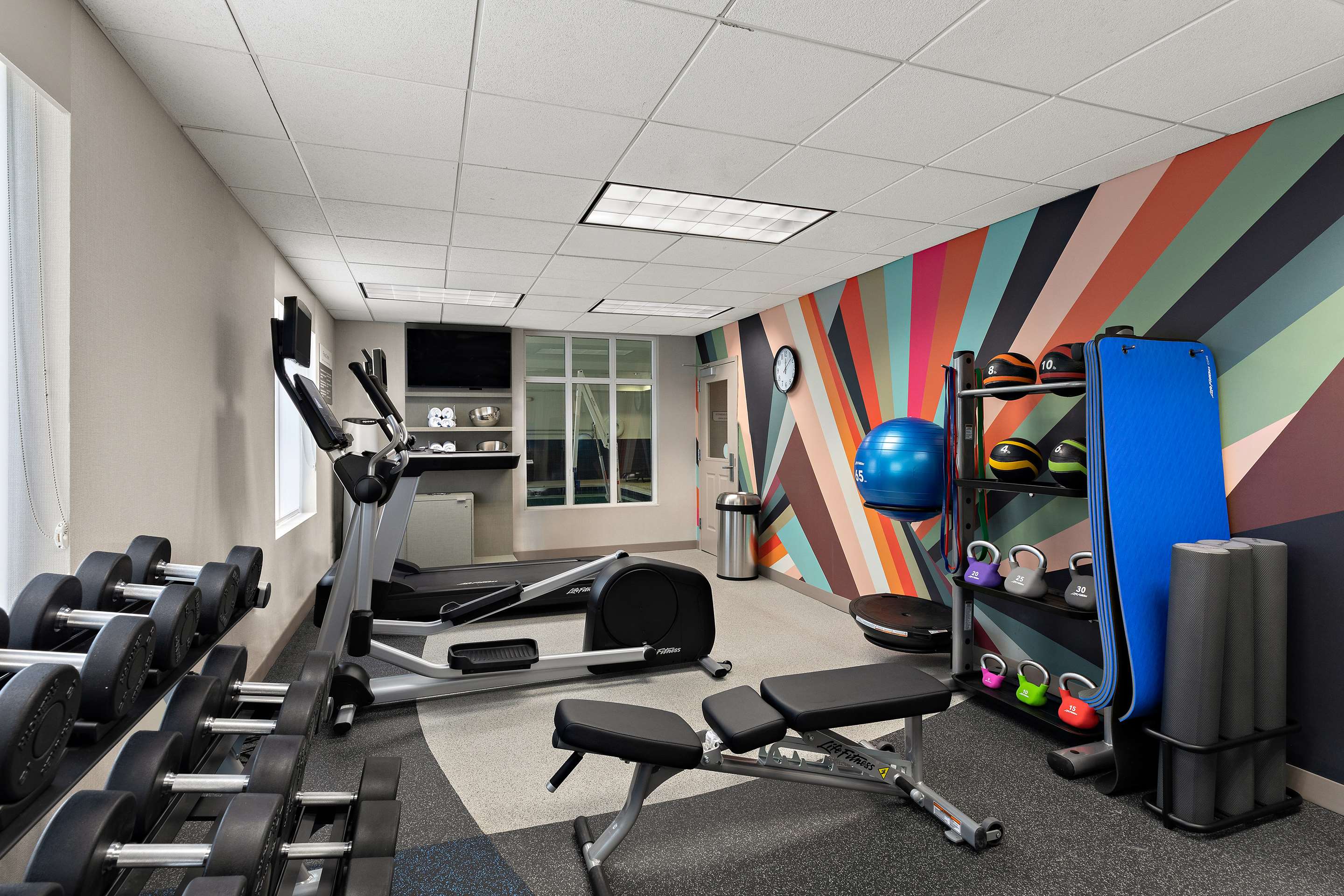 Health club fitness center gym