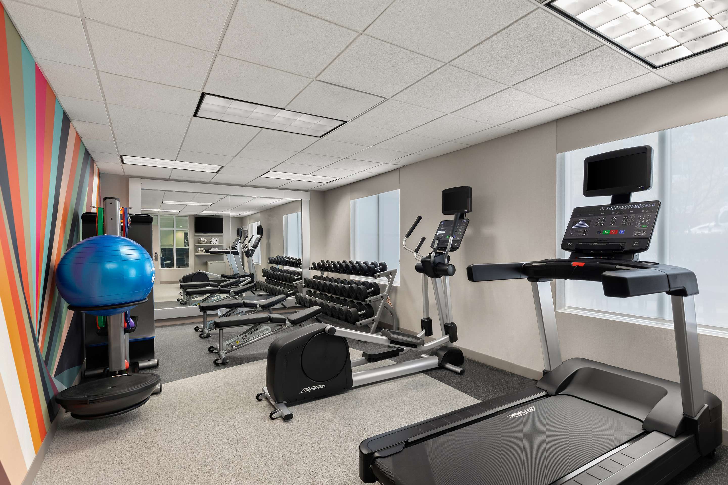 Health club fitness center gym