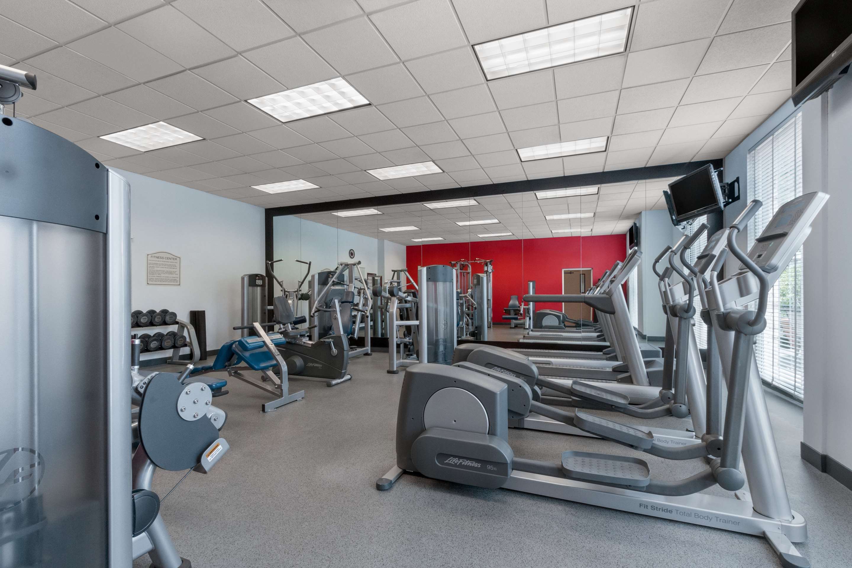 Health club fitness center gym