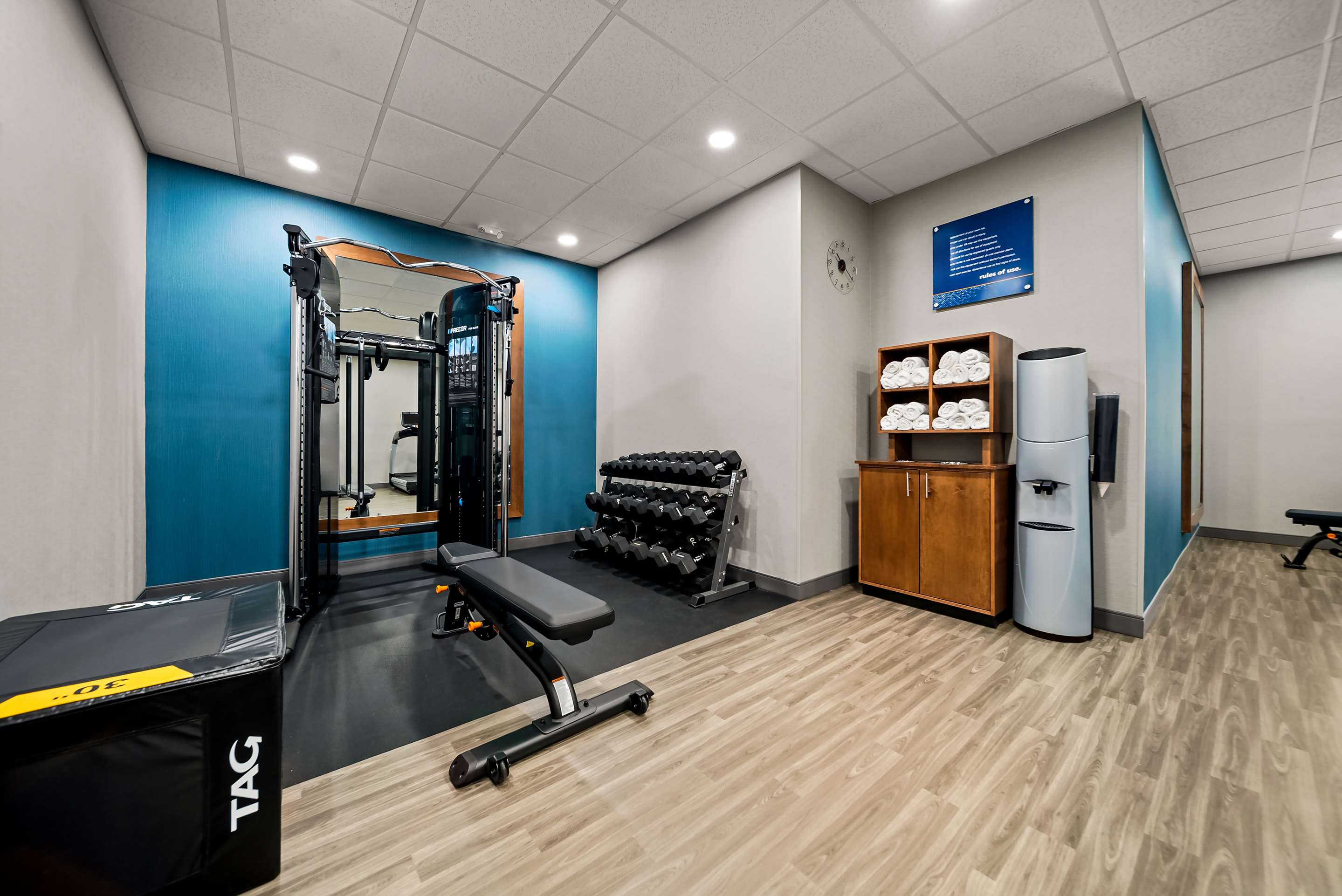 Health club fitness center gym | Hampton Inn Suites Opelika I85 Auburn Area