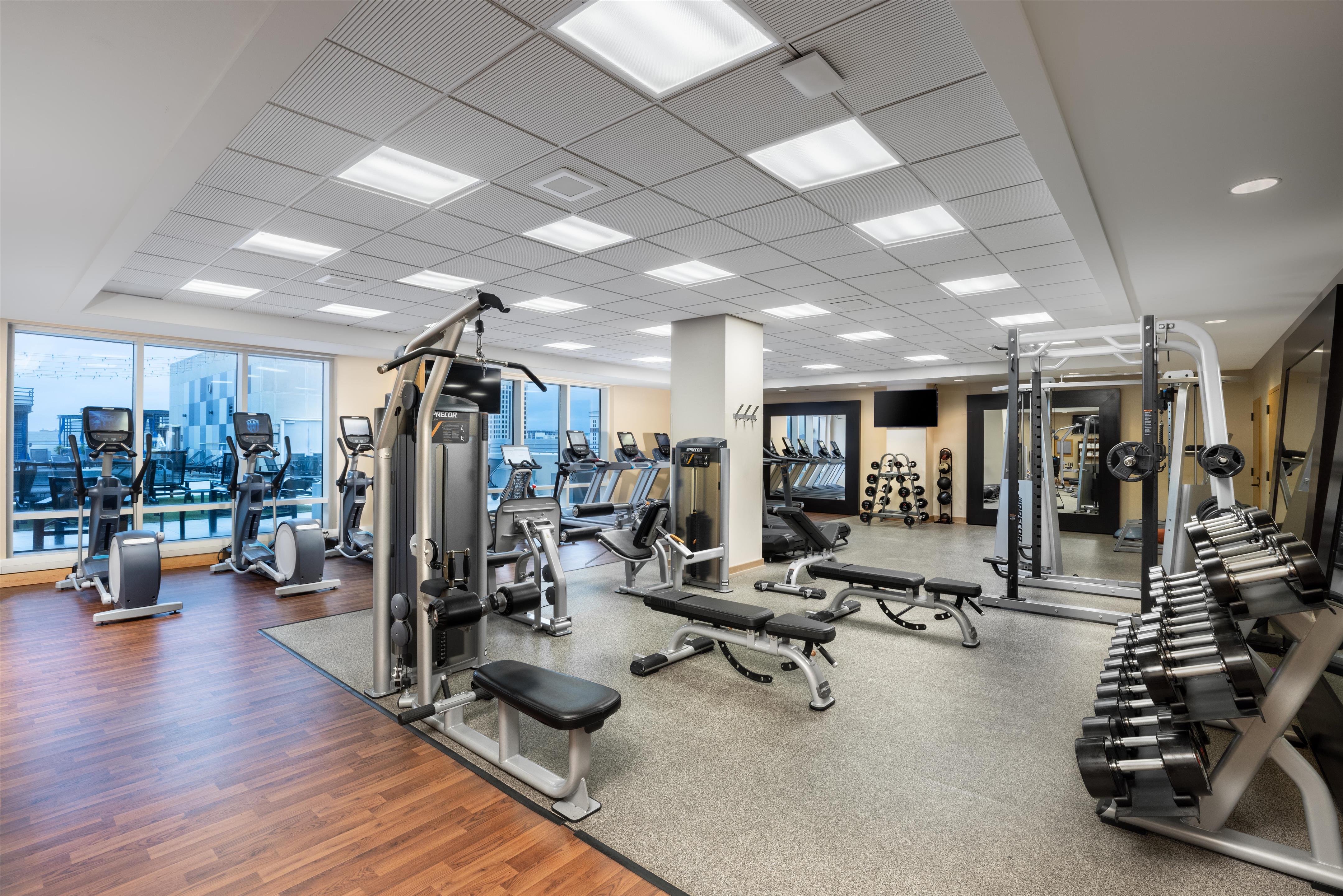 Health club fitness center gym | Hilton Austin