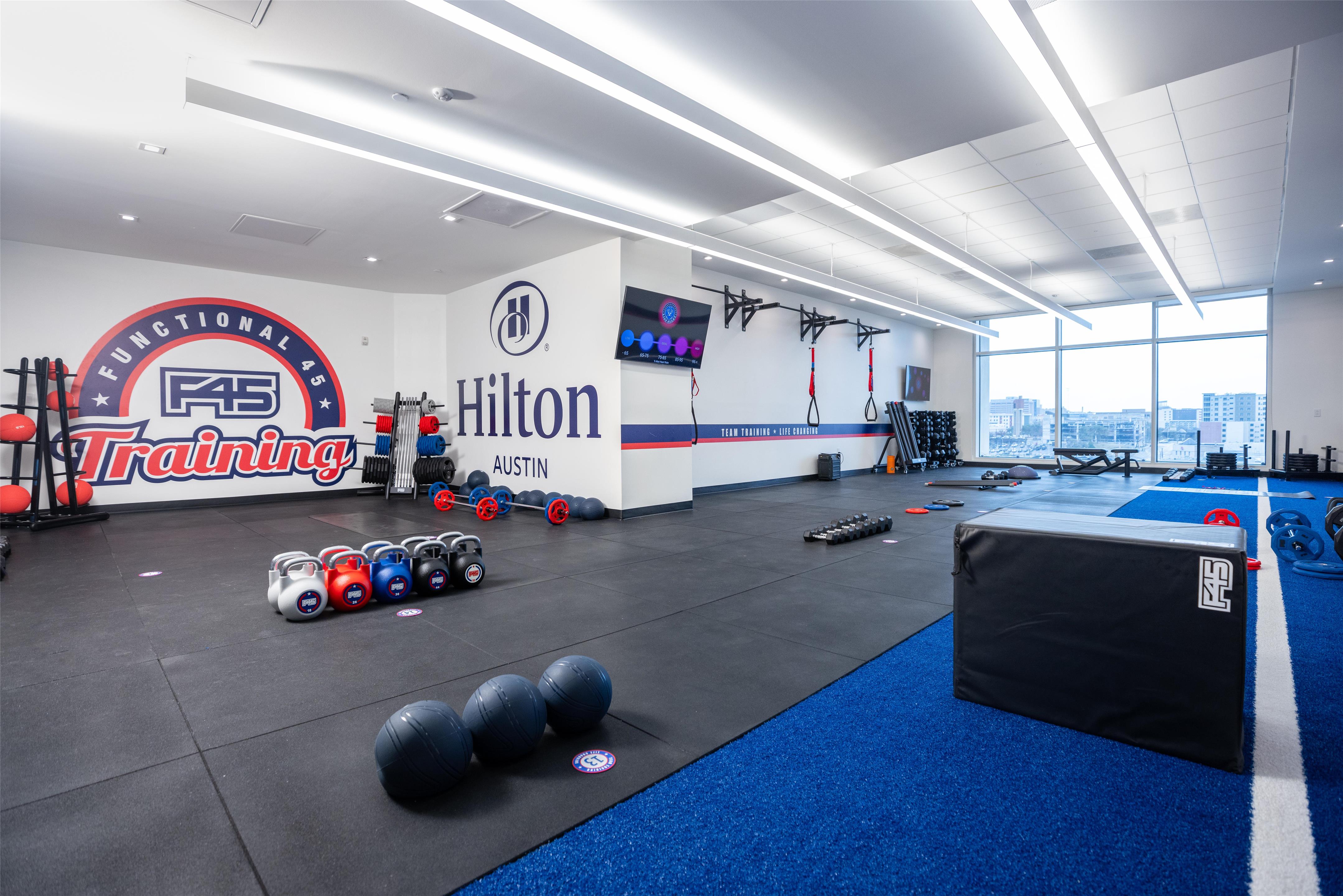 Health club fitness center gym | Hilton Austin