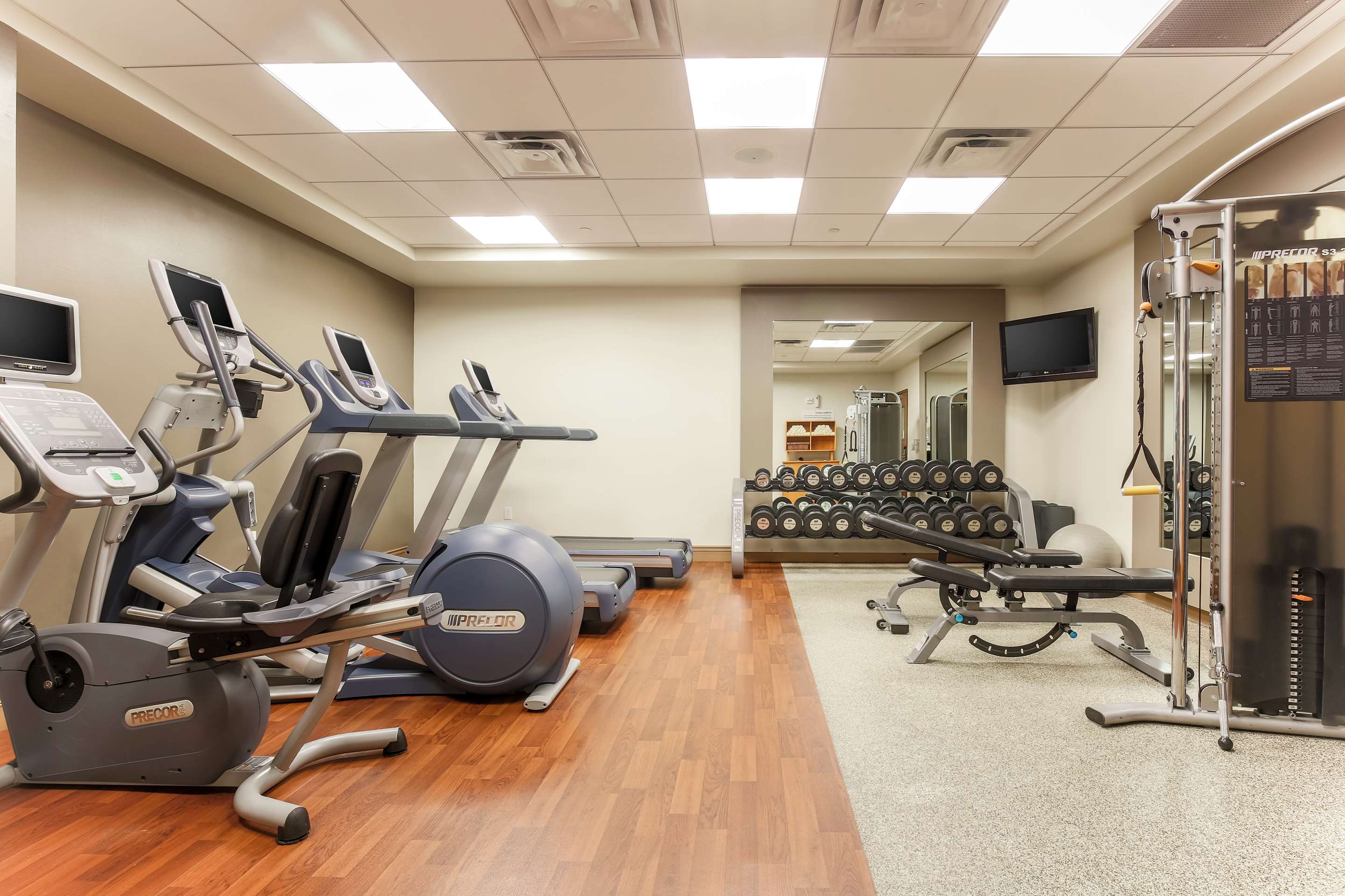 Health club fitness center gym