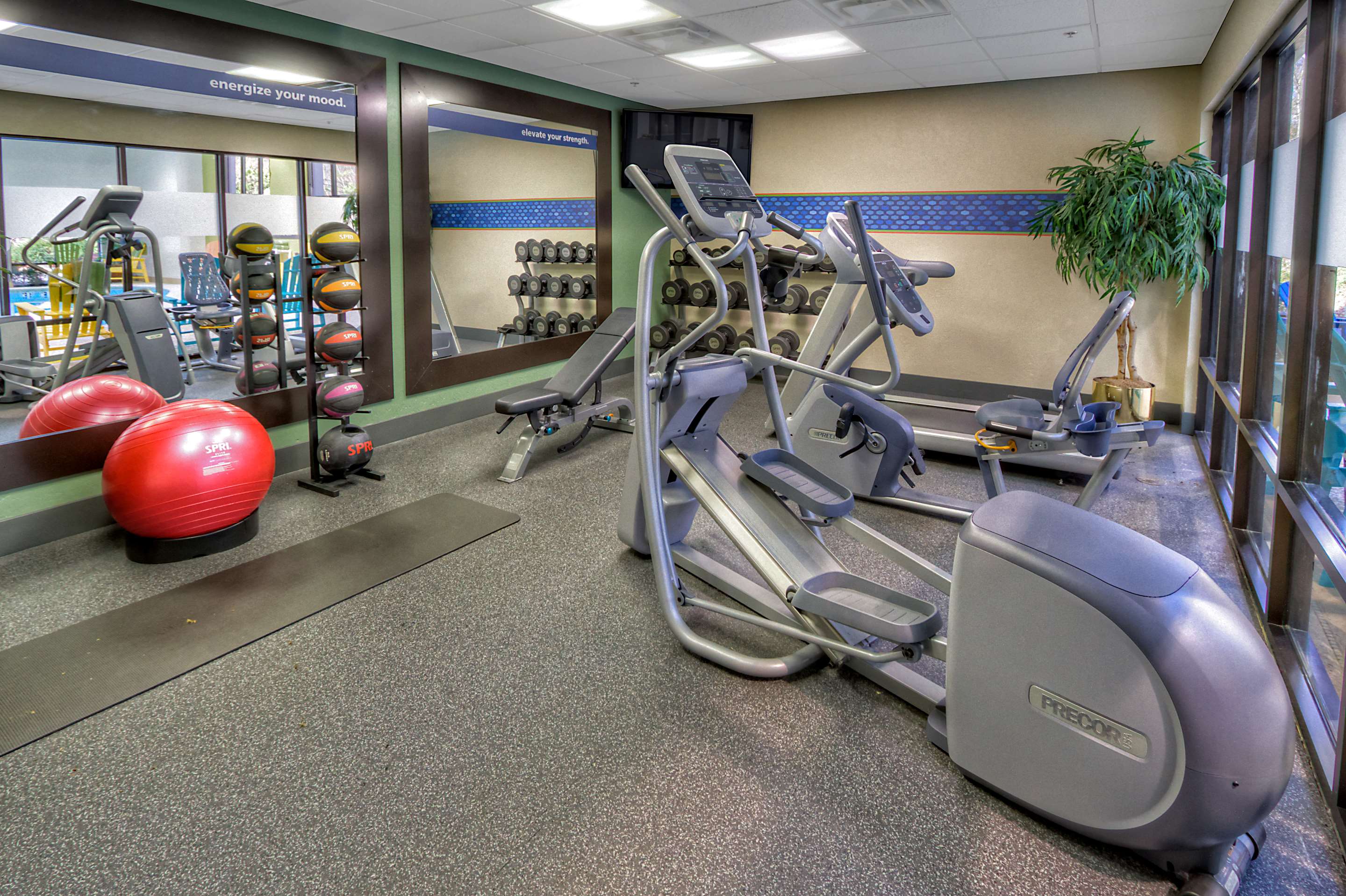 Health club fitness center gym