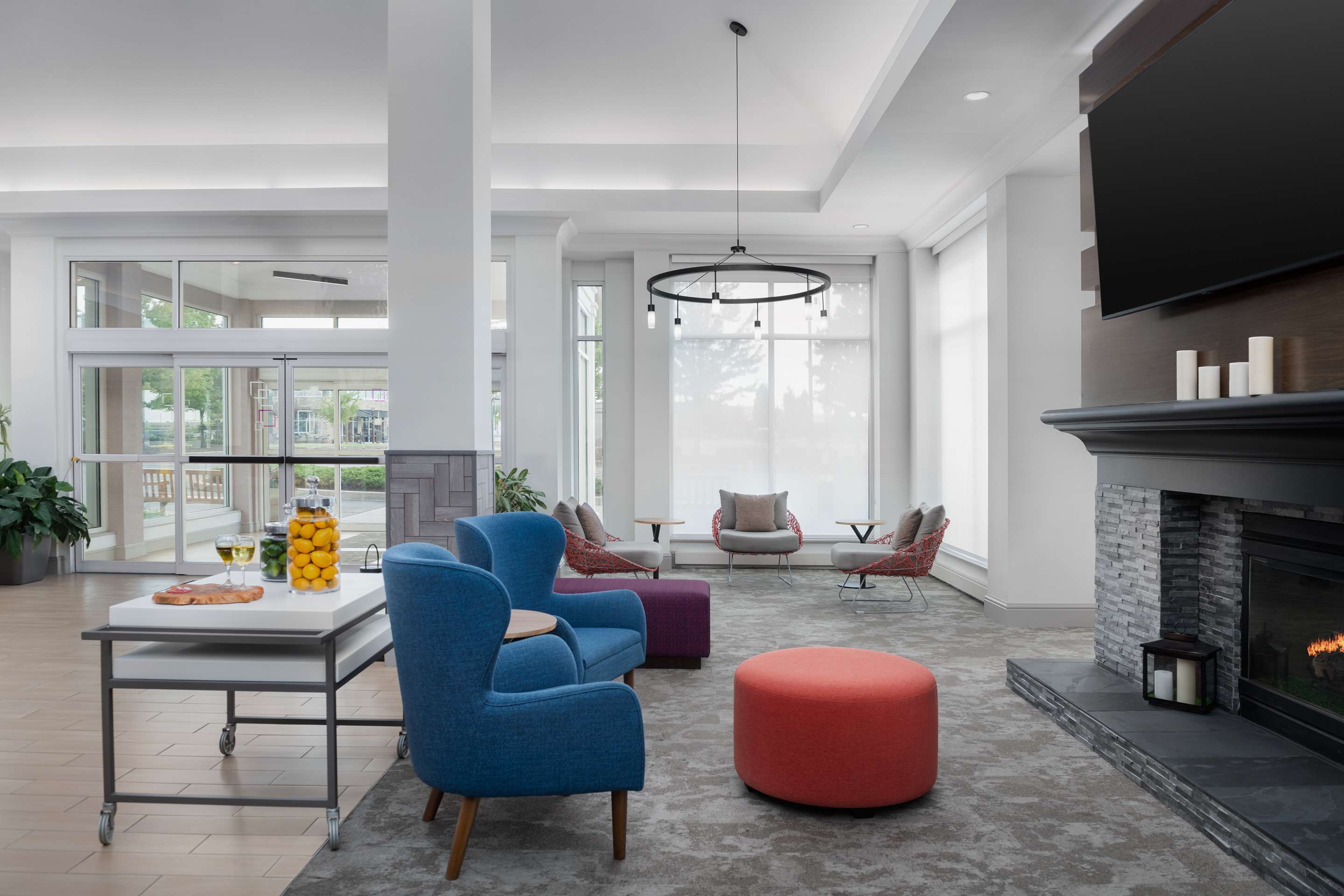 Lobby | Hilton Garden Inn Wilkes Barre