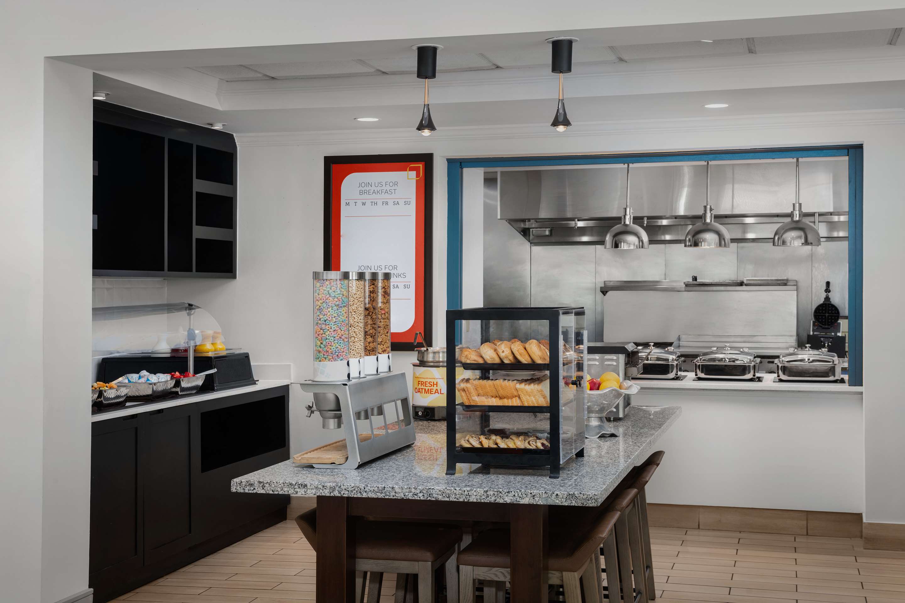 Breakfast Area | Hilton Garden Inn Wilkes Barre