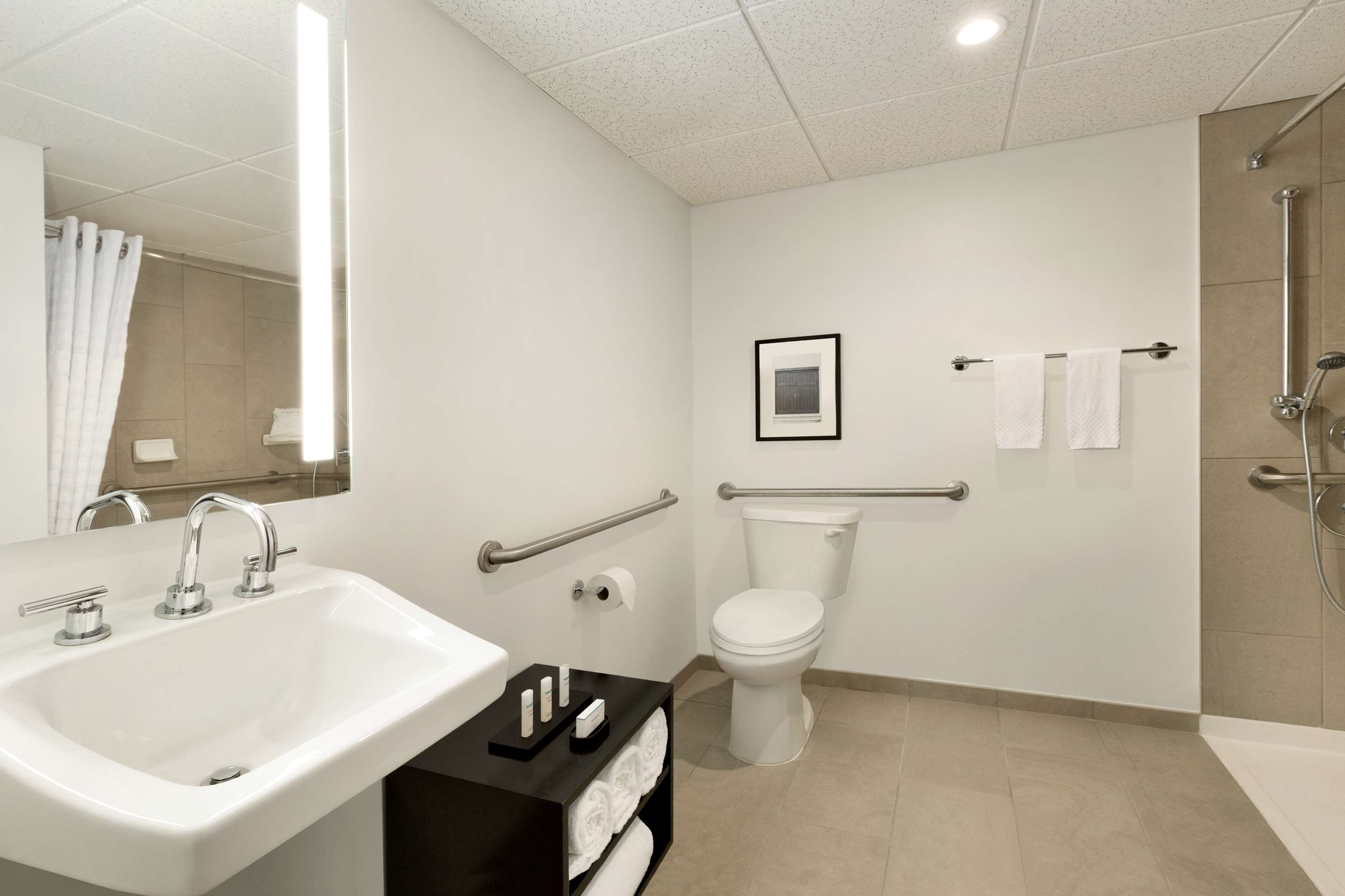 Guest room bath
