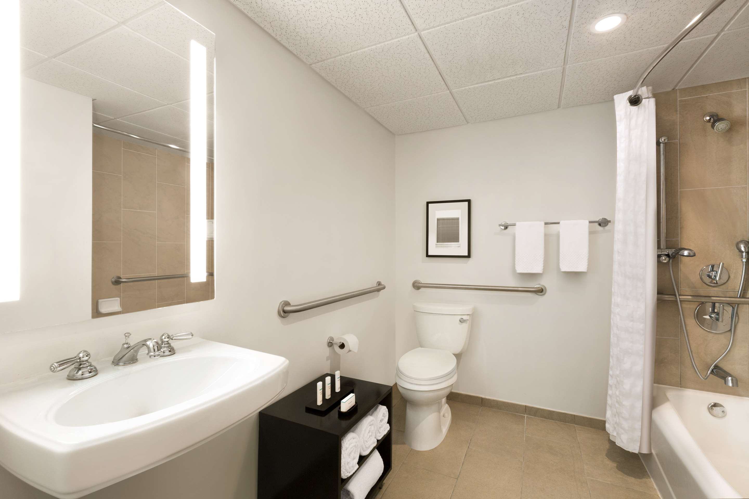 Guest room bath