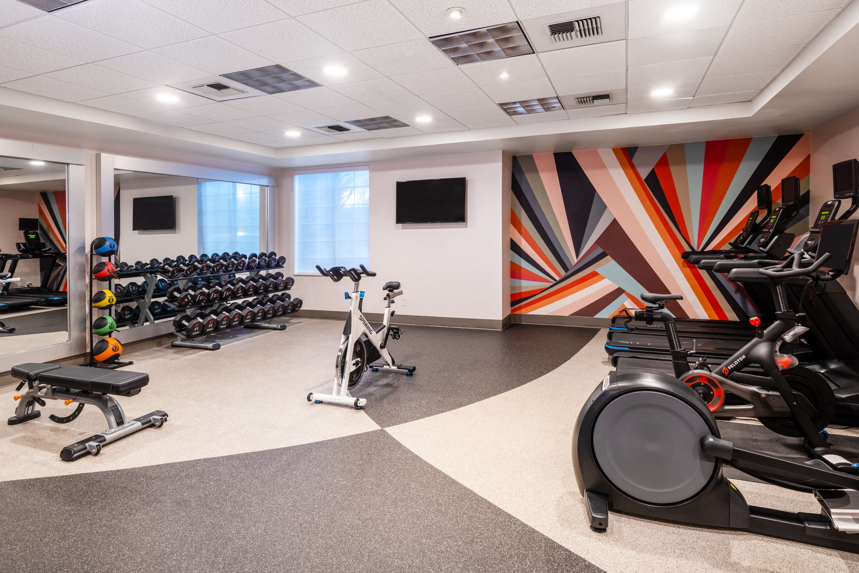 Health club fitness center gym