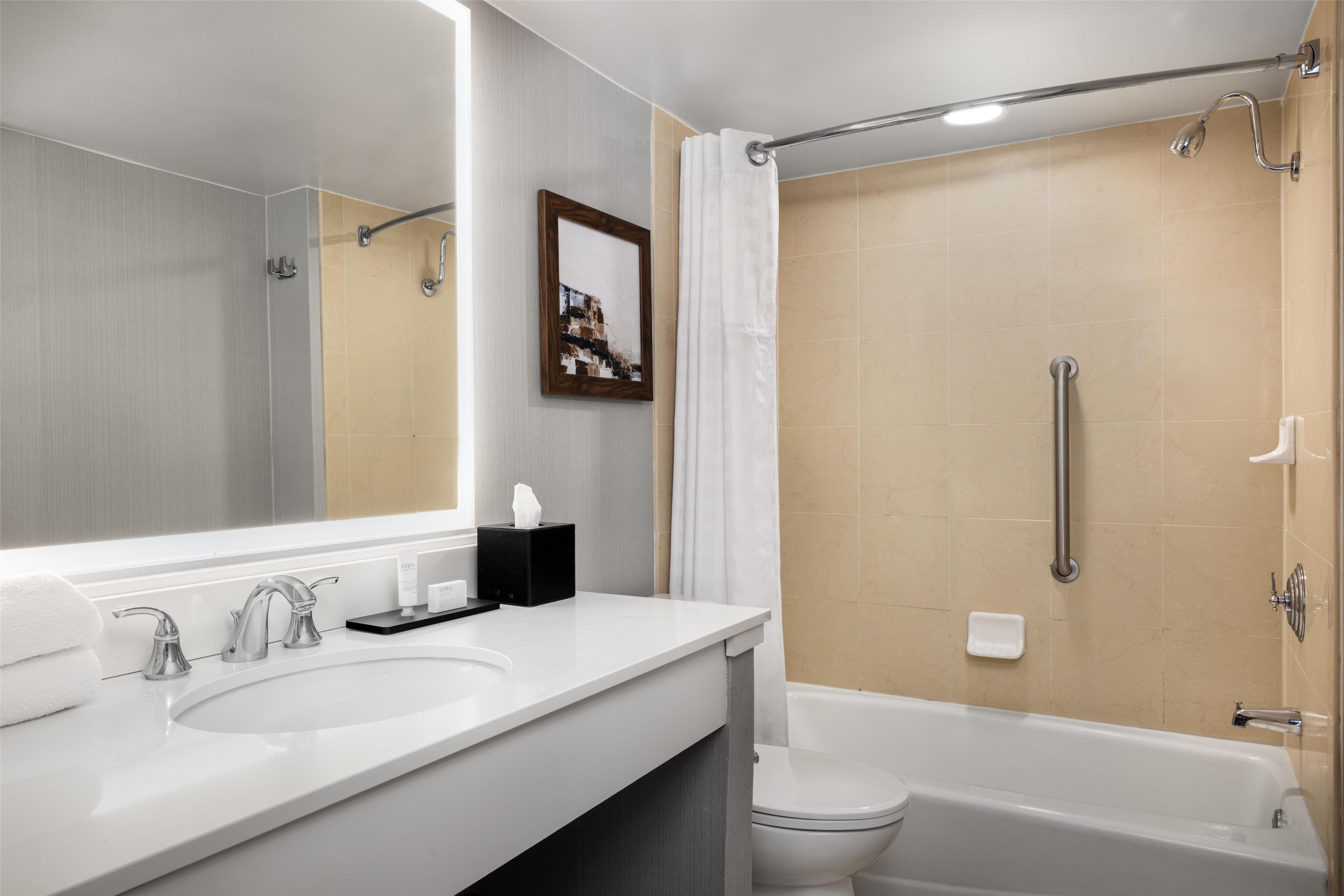 Guest room bath
