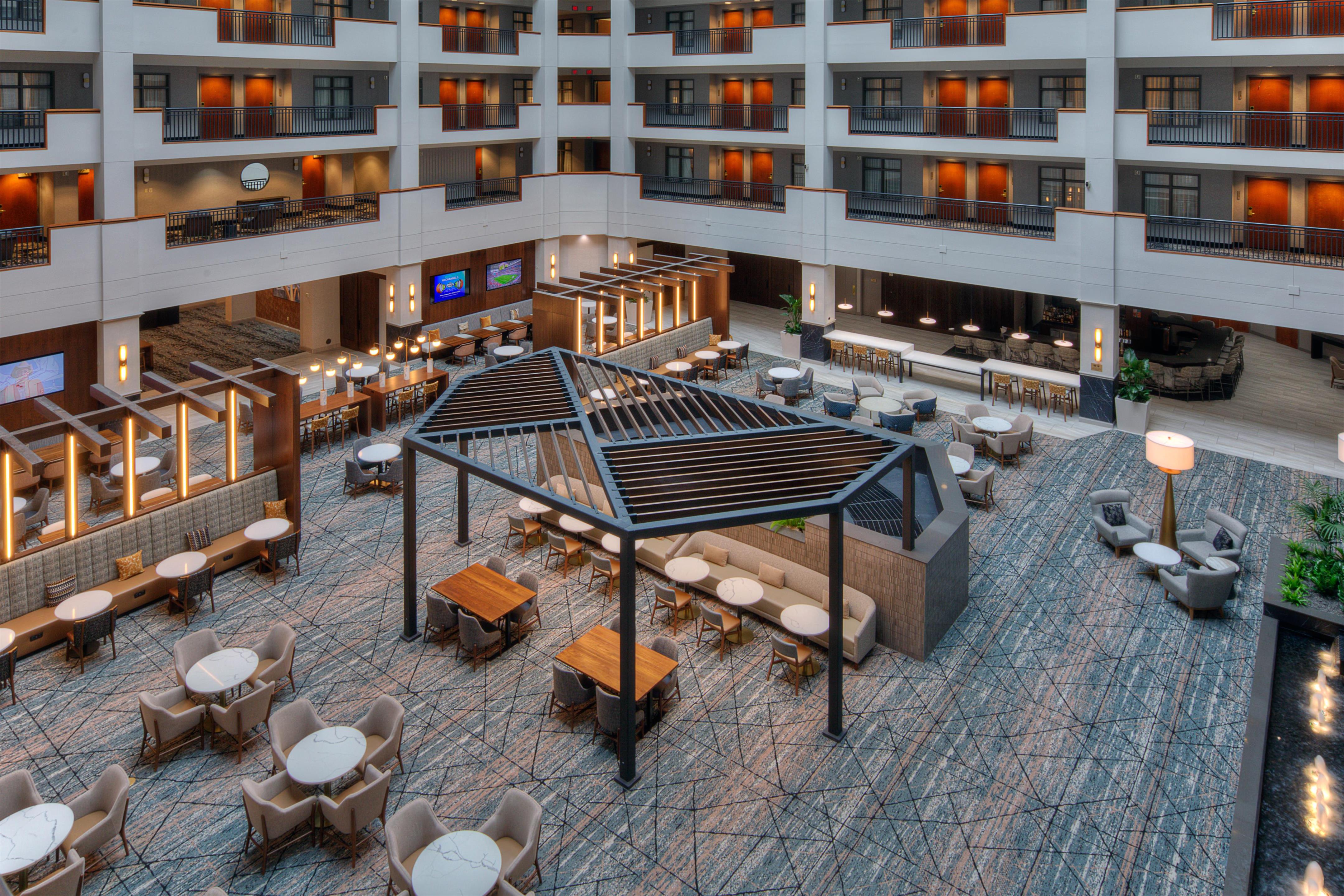 Lobby | Embassy Suites by Hilton Nashville South Cool Springs