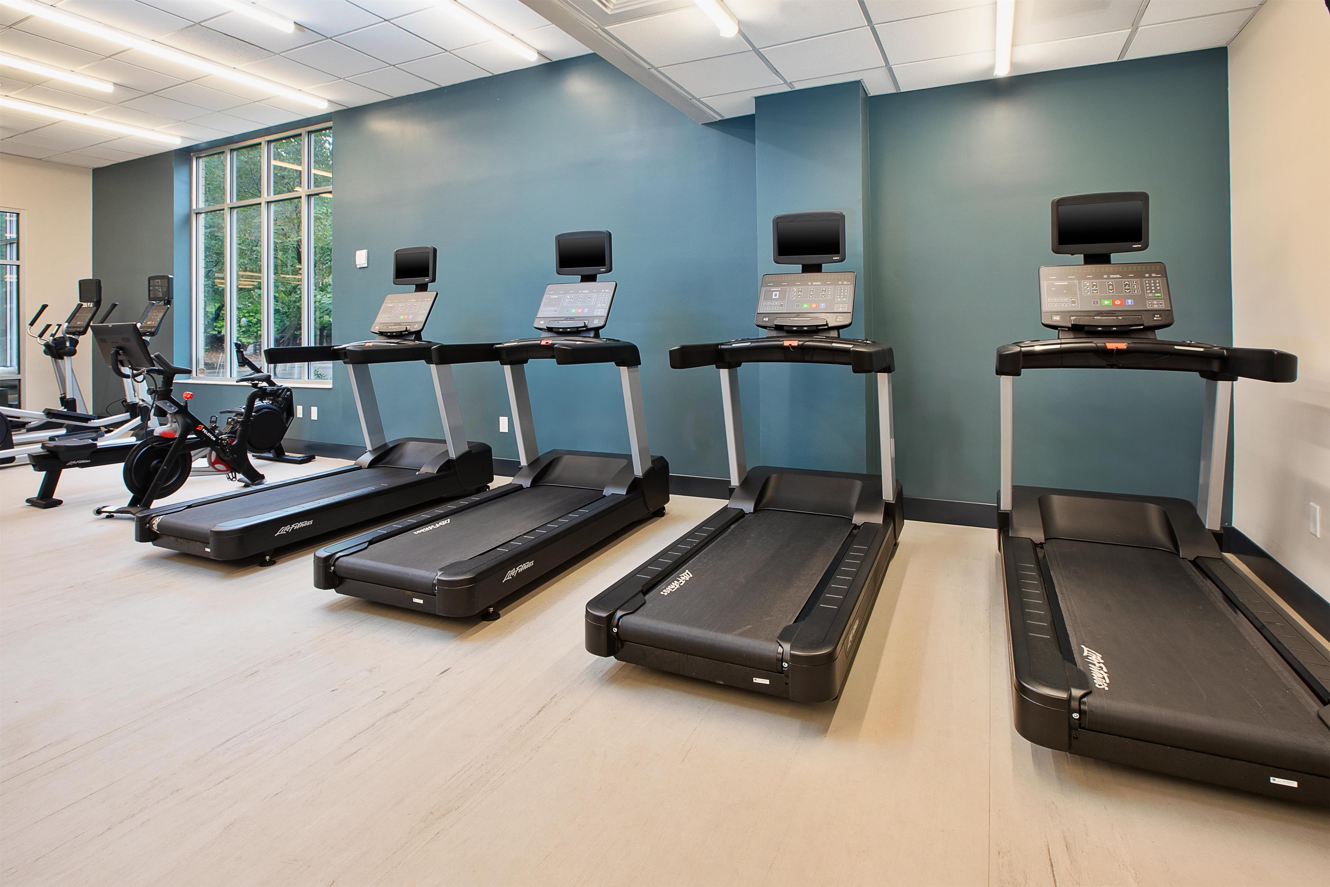 Health club fitness center gym | Embassy Suites by Hilton Nashville South Cool Springs
