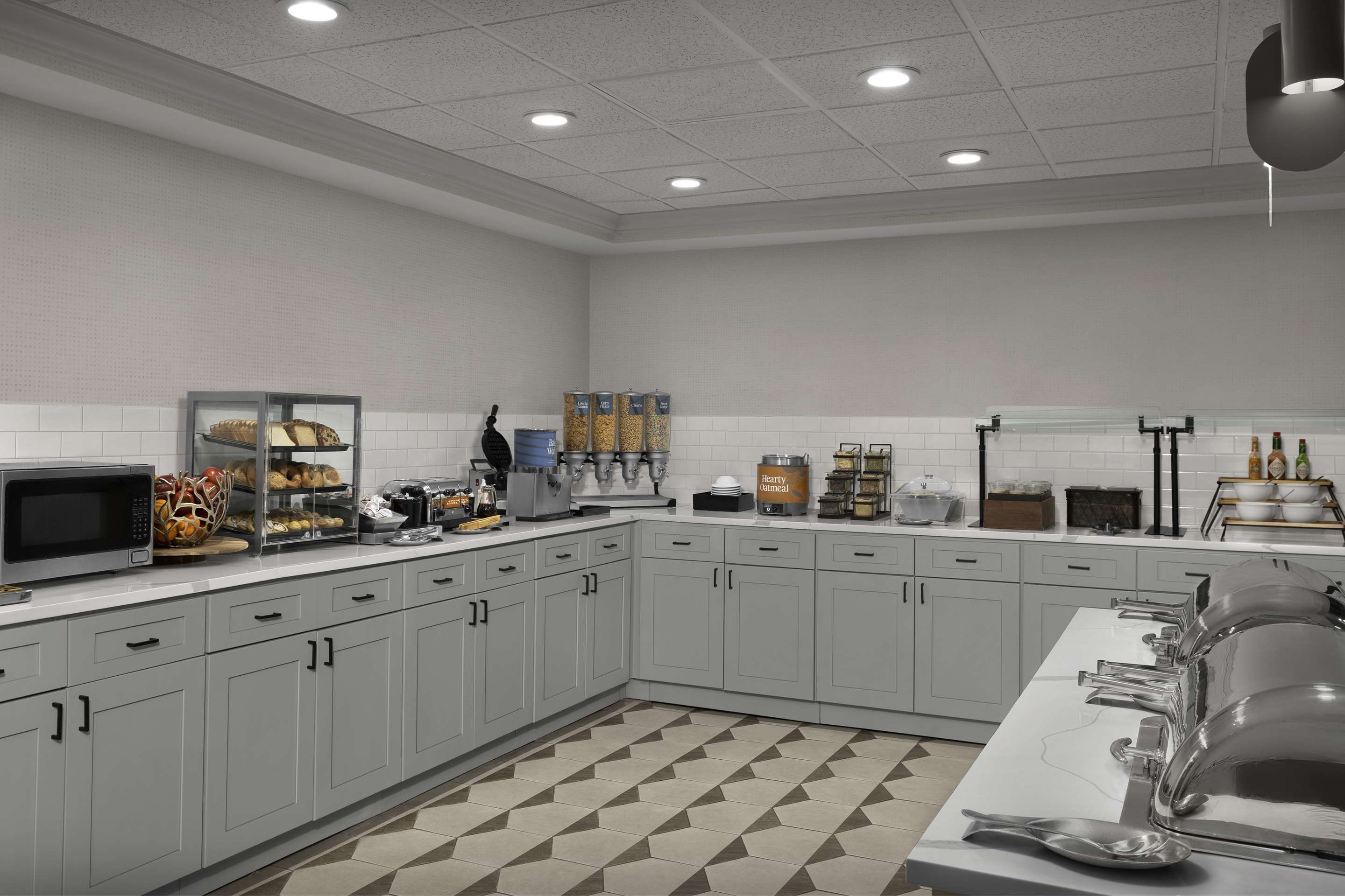 Breakfast Area | Homewood Suites by Hilton Nashville Airport