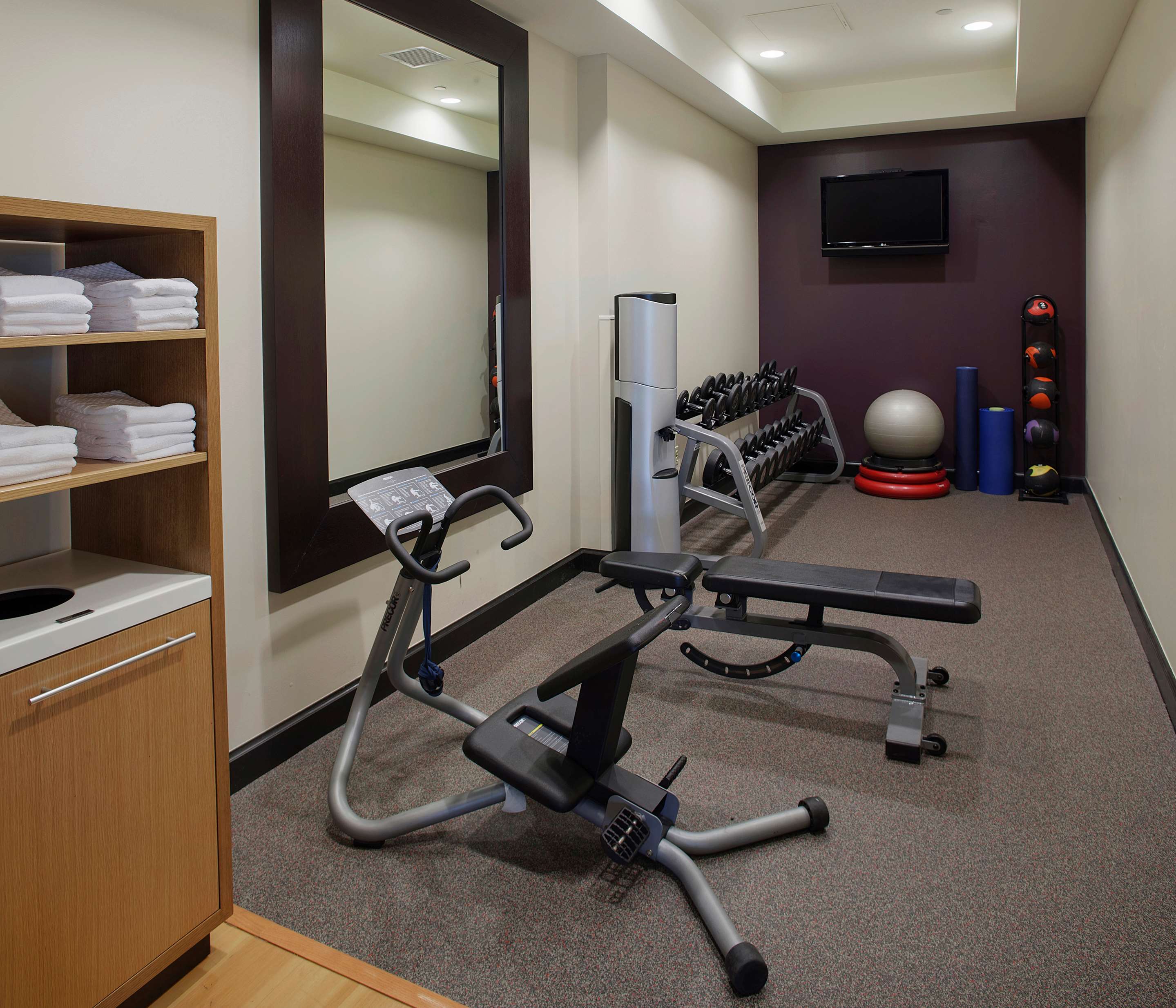 Health club fitness center gym | DoubleTree Suites by Hilton Bentonville