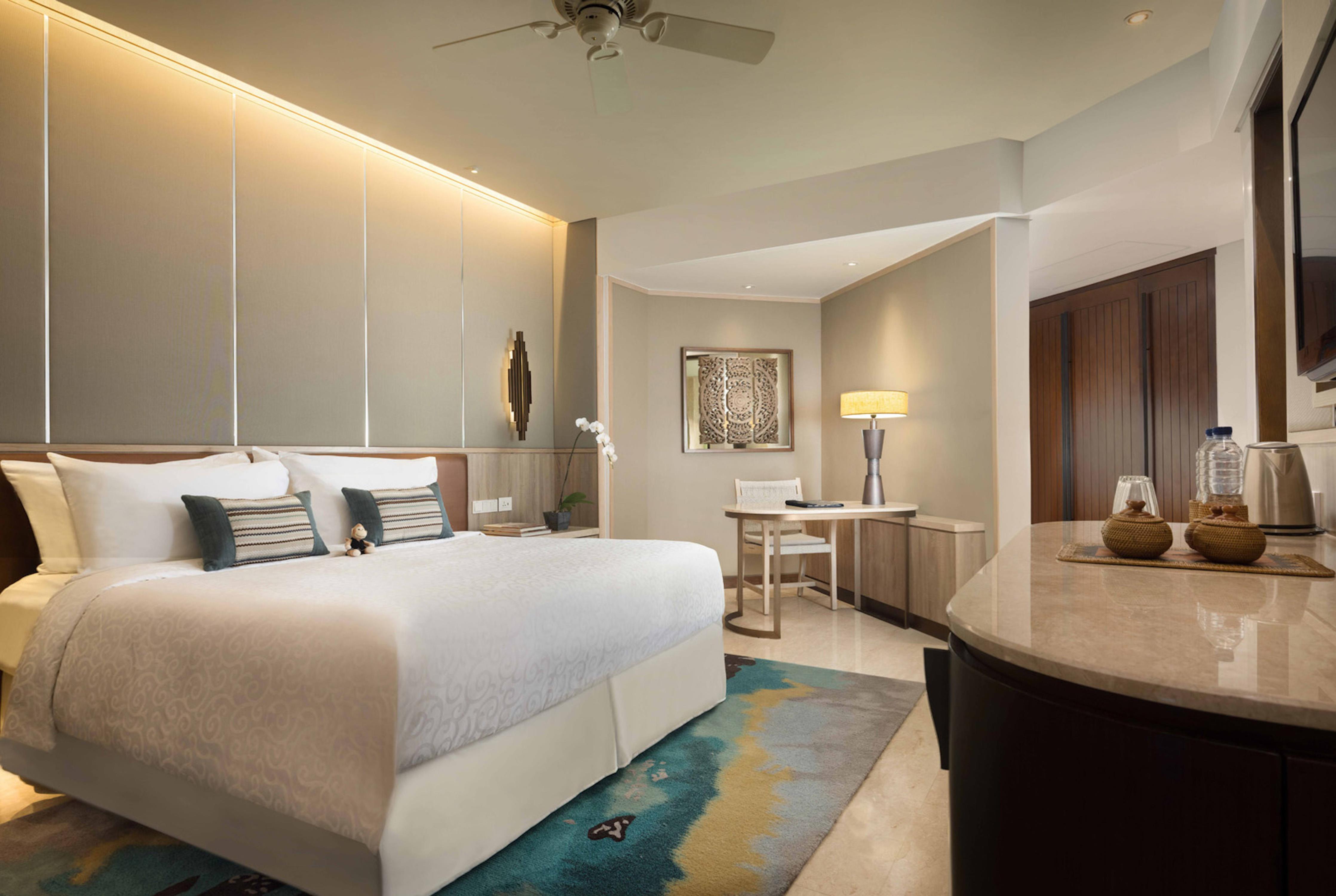 Conrad Bali Room Type - Deluxe King Room with Garden View