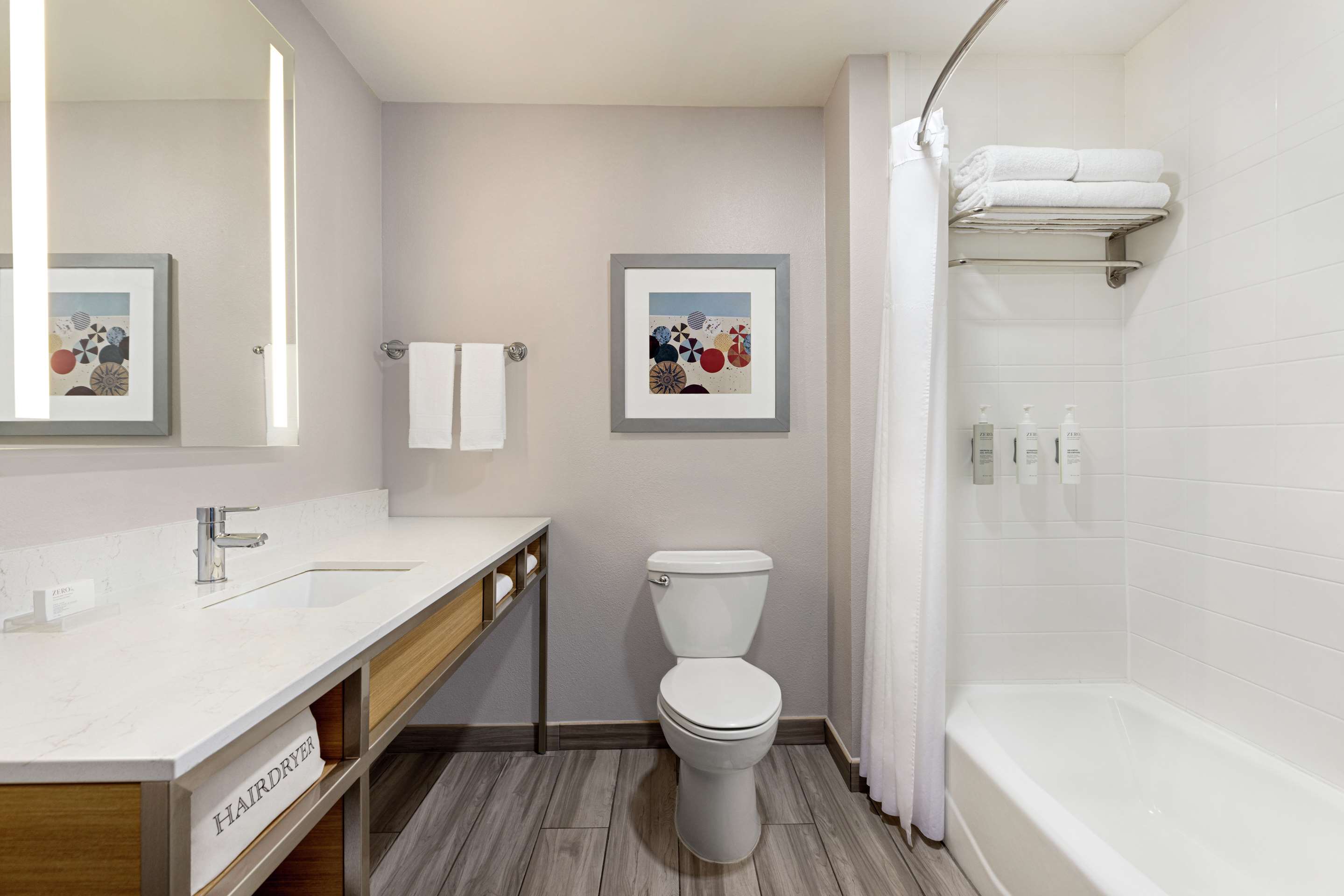 Guest room bath