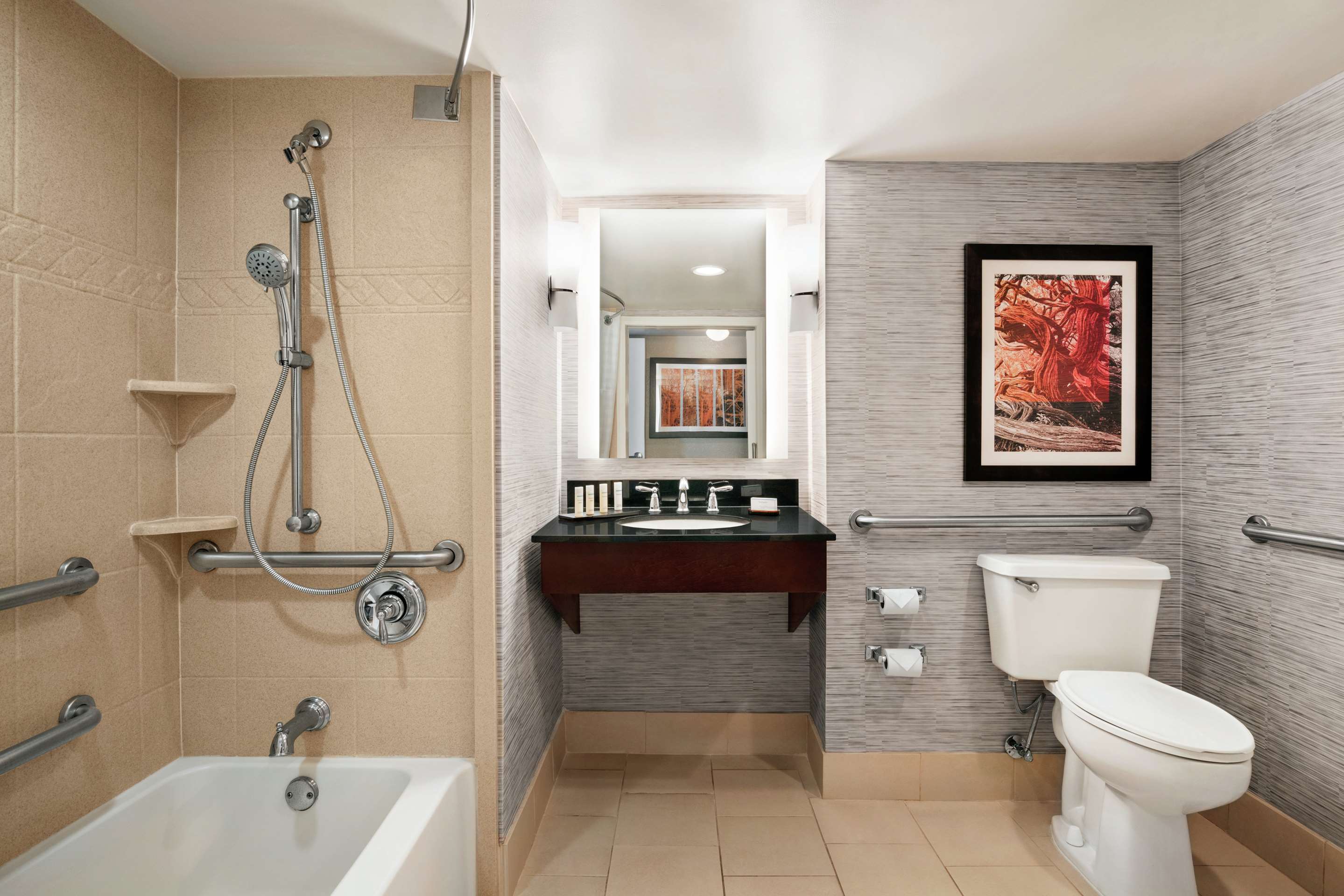 Guest room bath