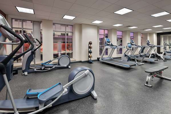 Fitness/ Exercise Room - Hampton Inn & Suites Downtown Buffalo