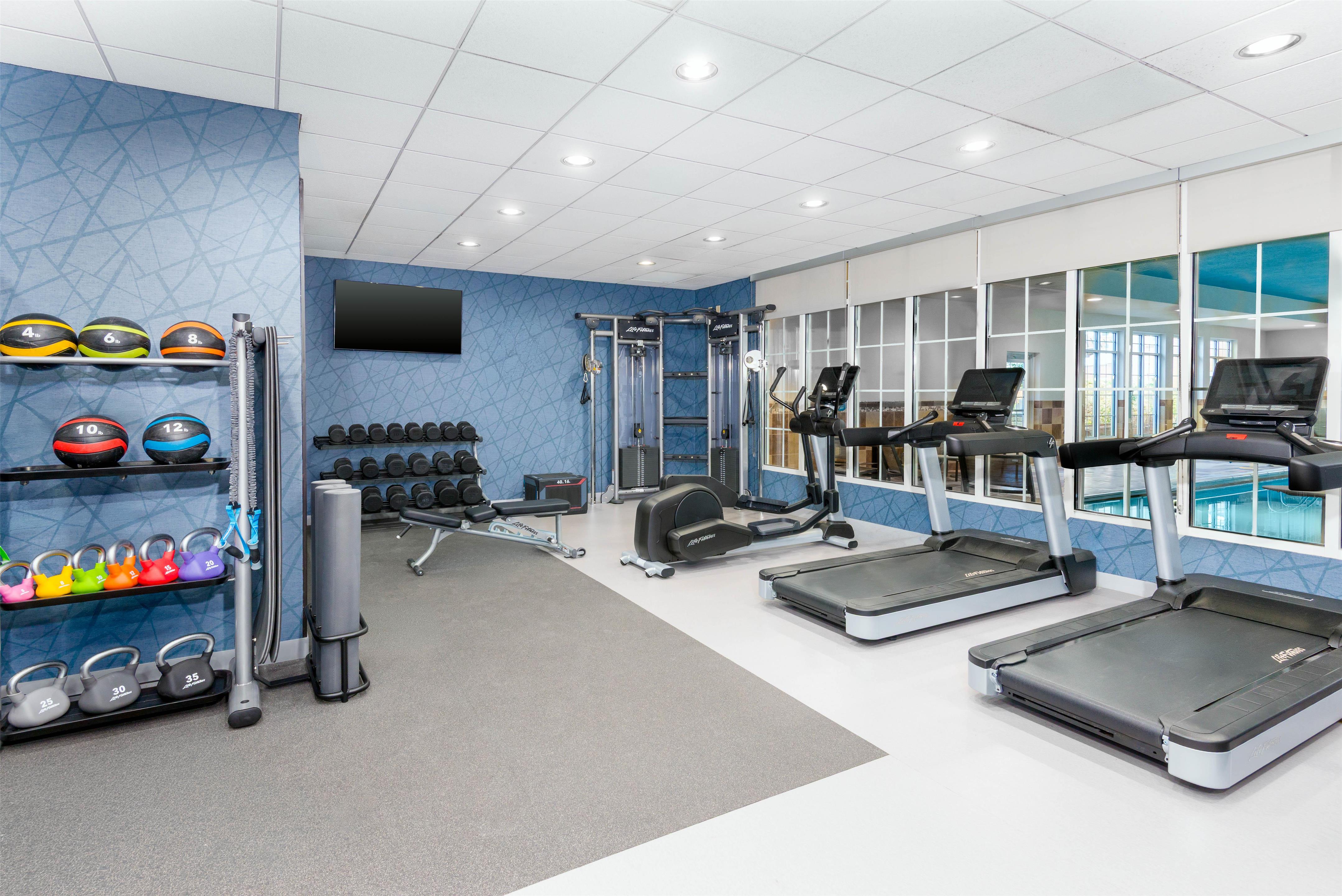 Health club fitness center gym | Homewood Suites by Hilton Buffalo/Amherst