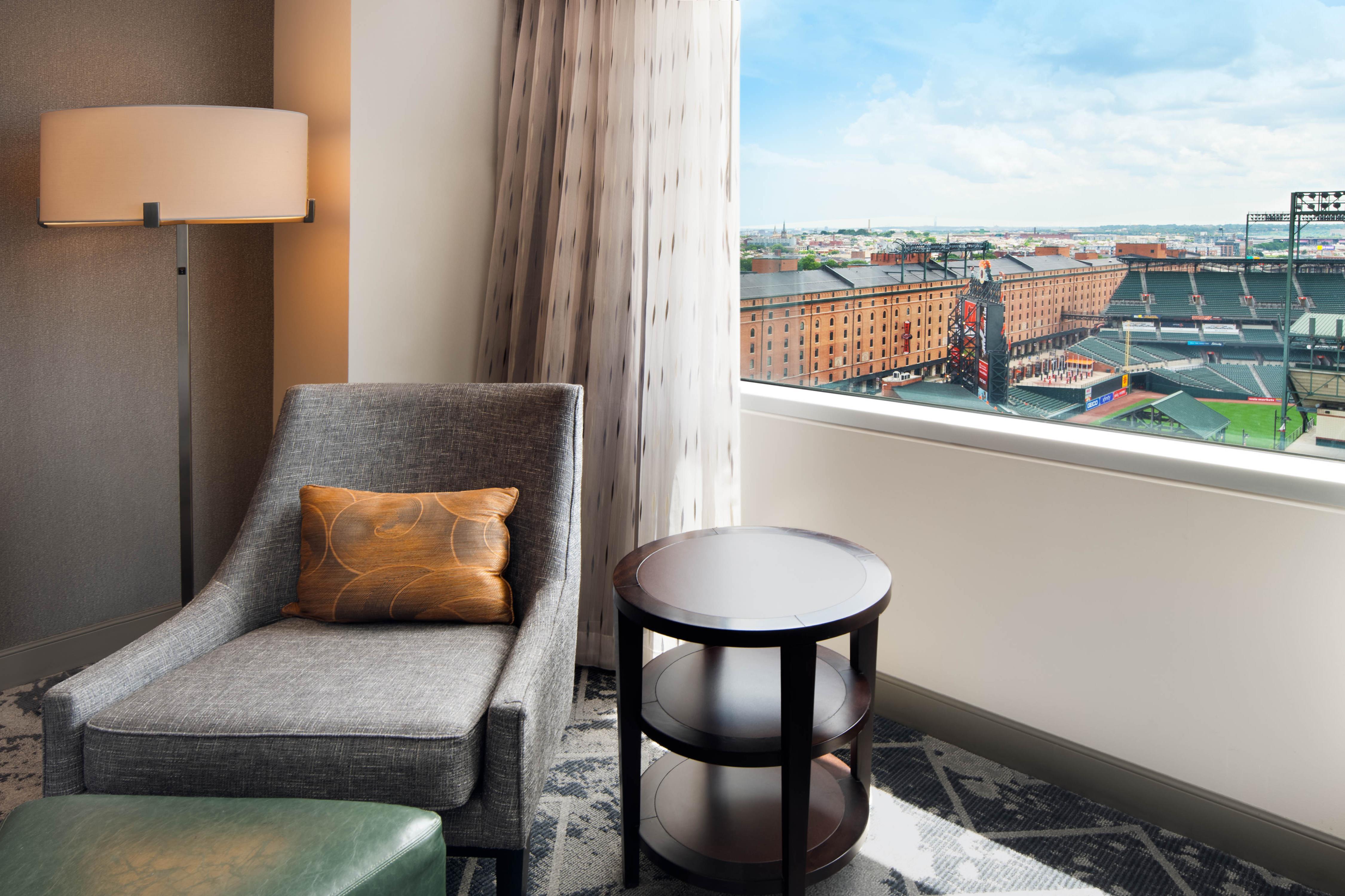 Hilton Baltimore Room Type - 2 DOUBLE BEDS STADIUM VW
