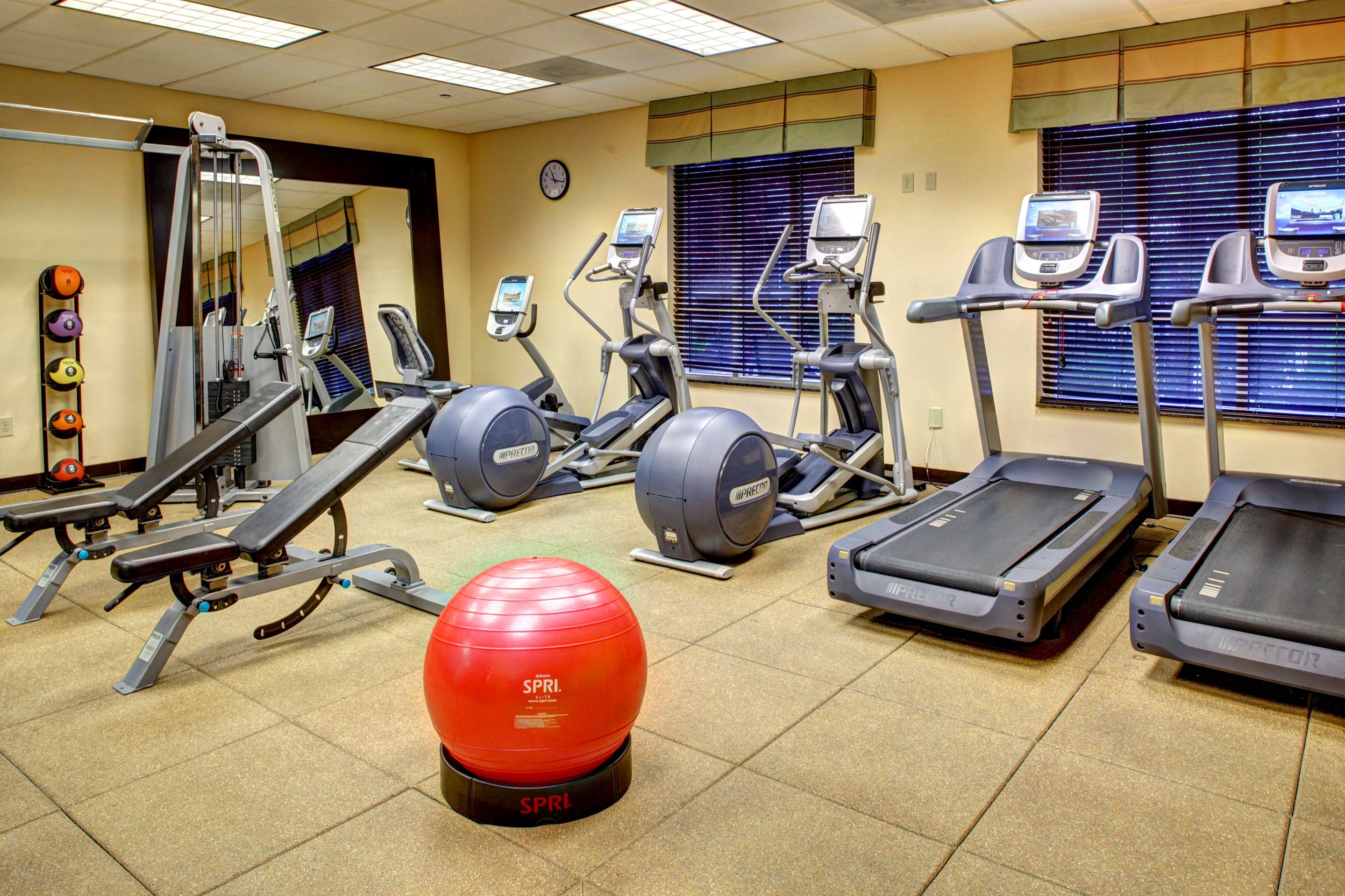 Health club fitness center gym