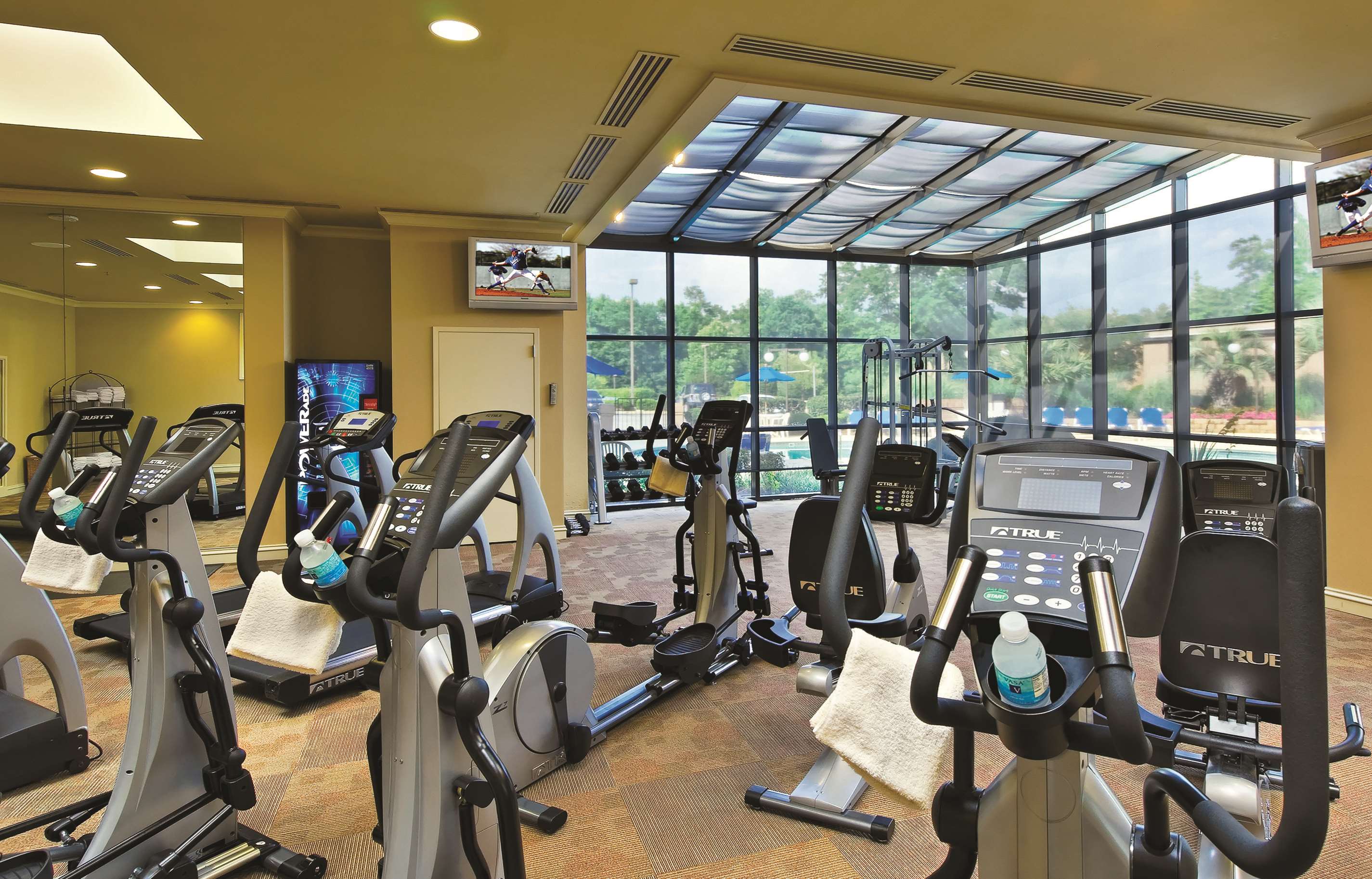Health club fitness center gym