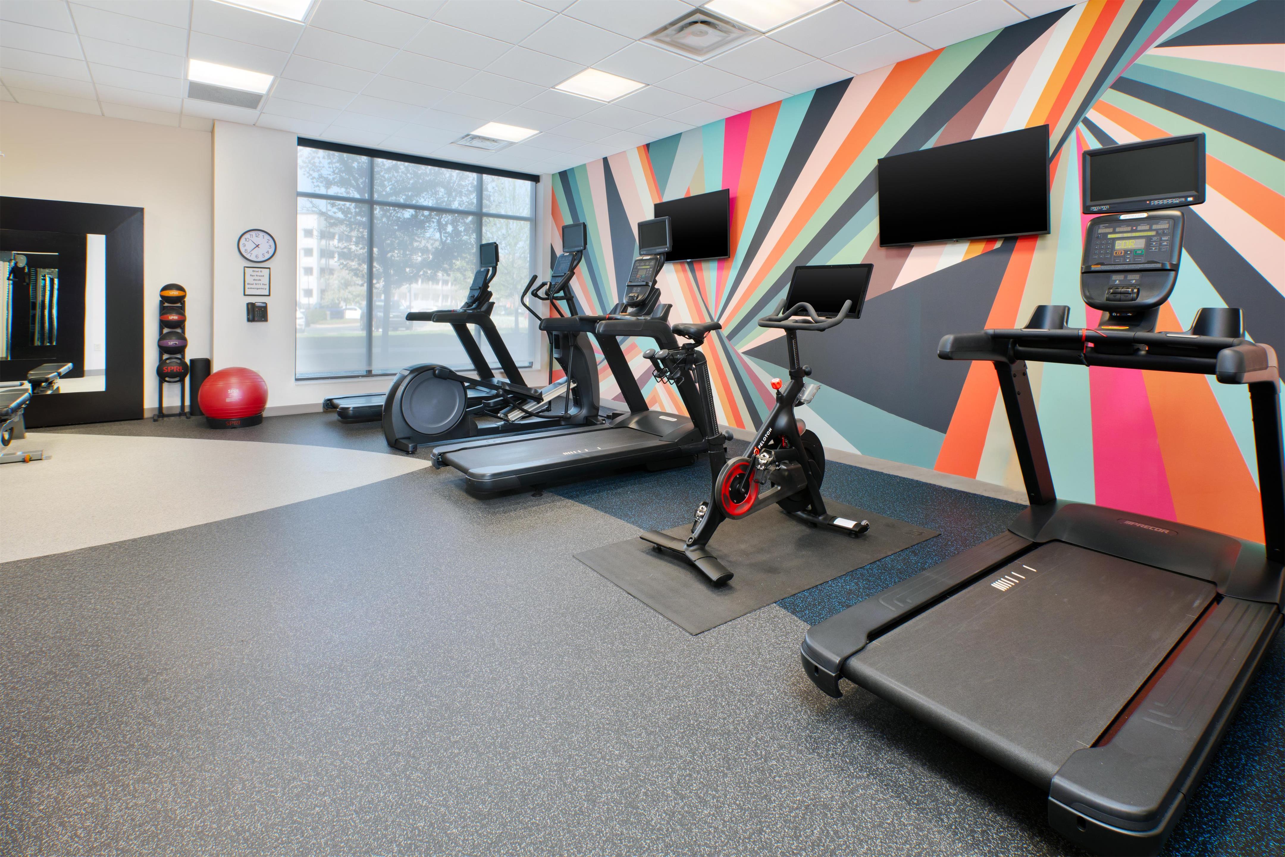 Health club fitness center gym