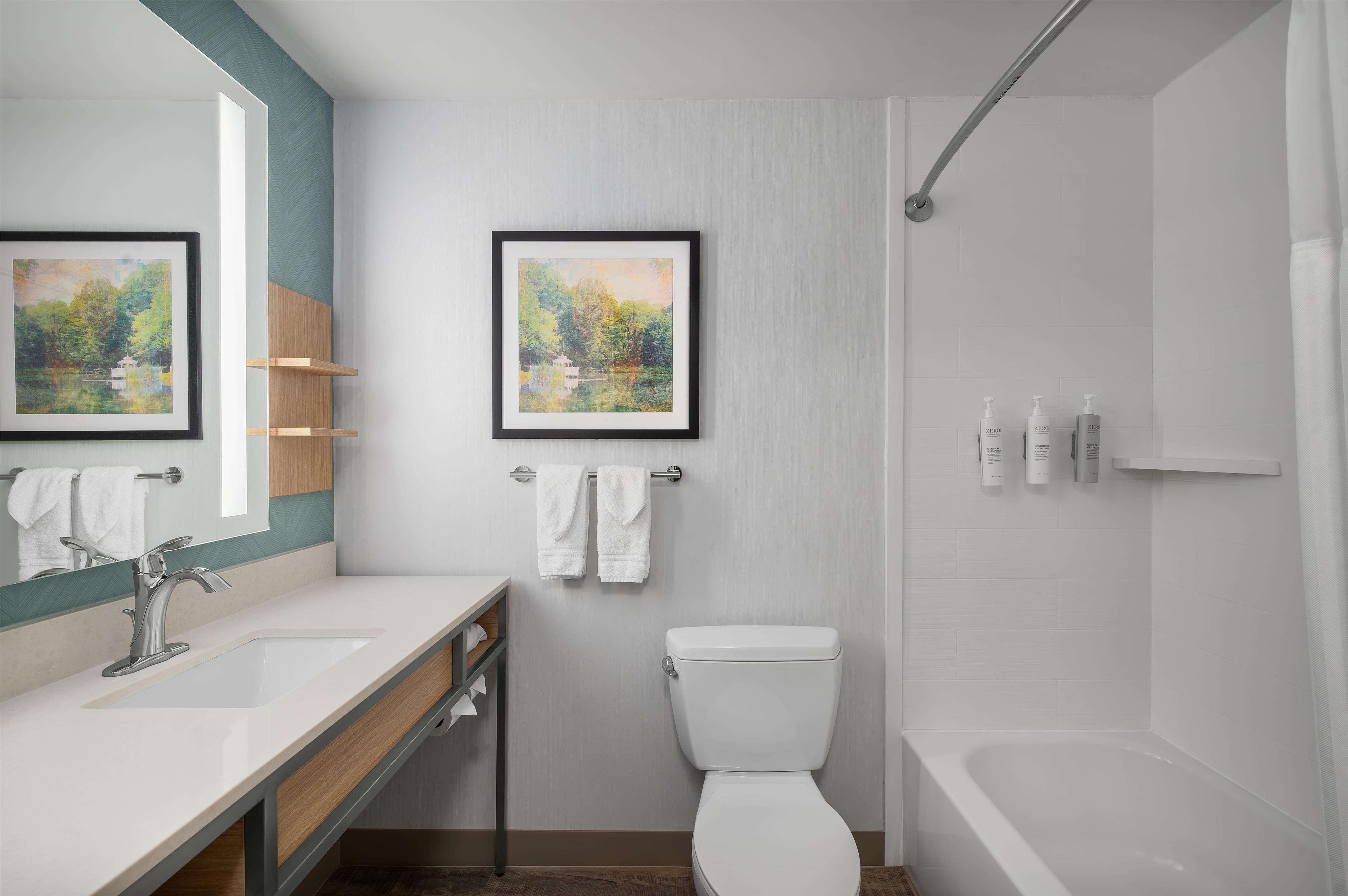 Guest room bath
