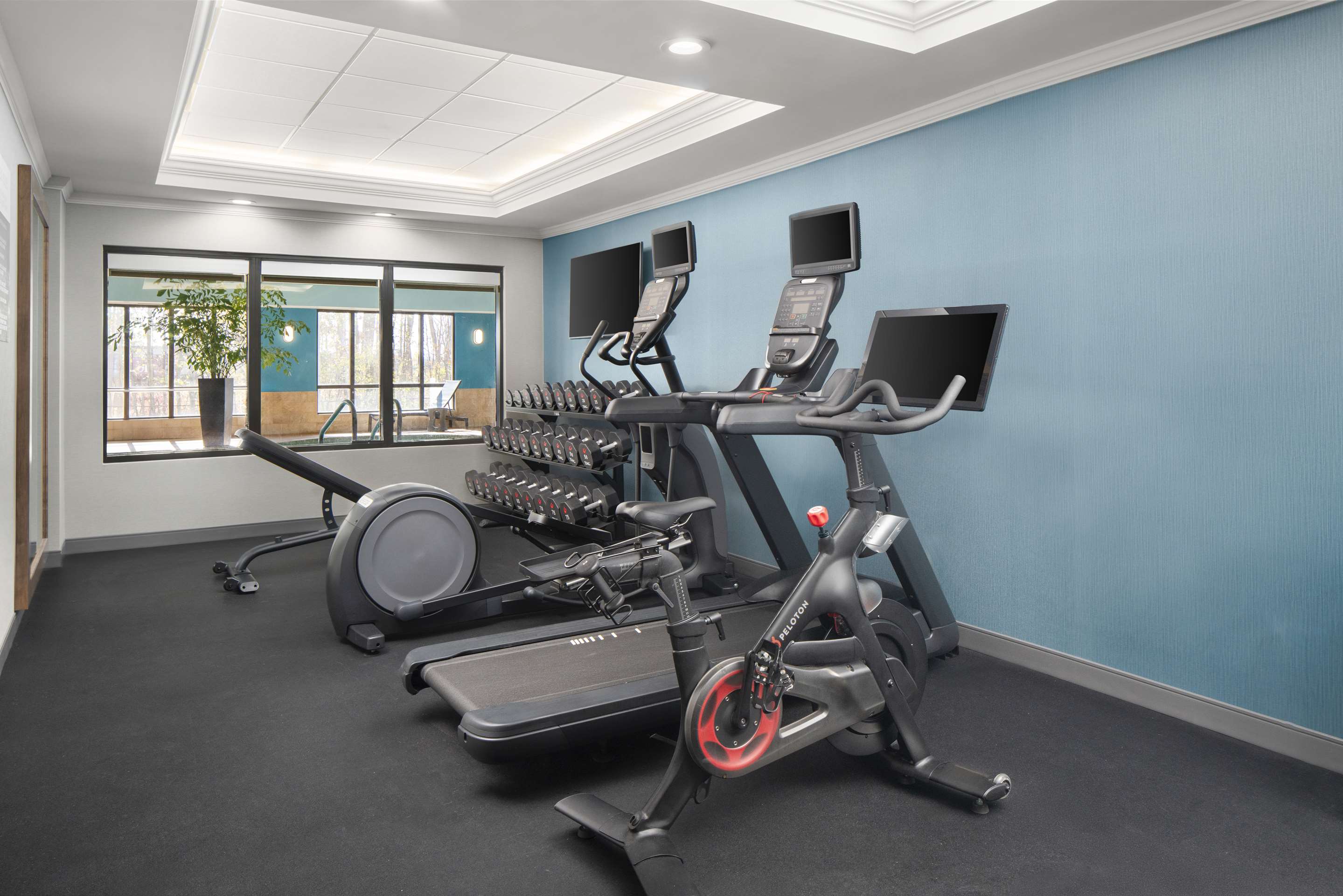 Health club fitness center gym