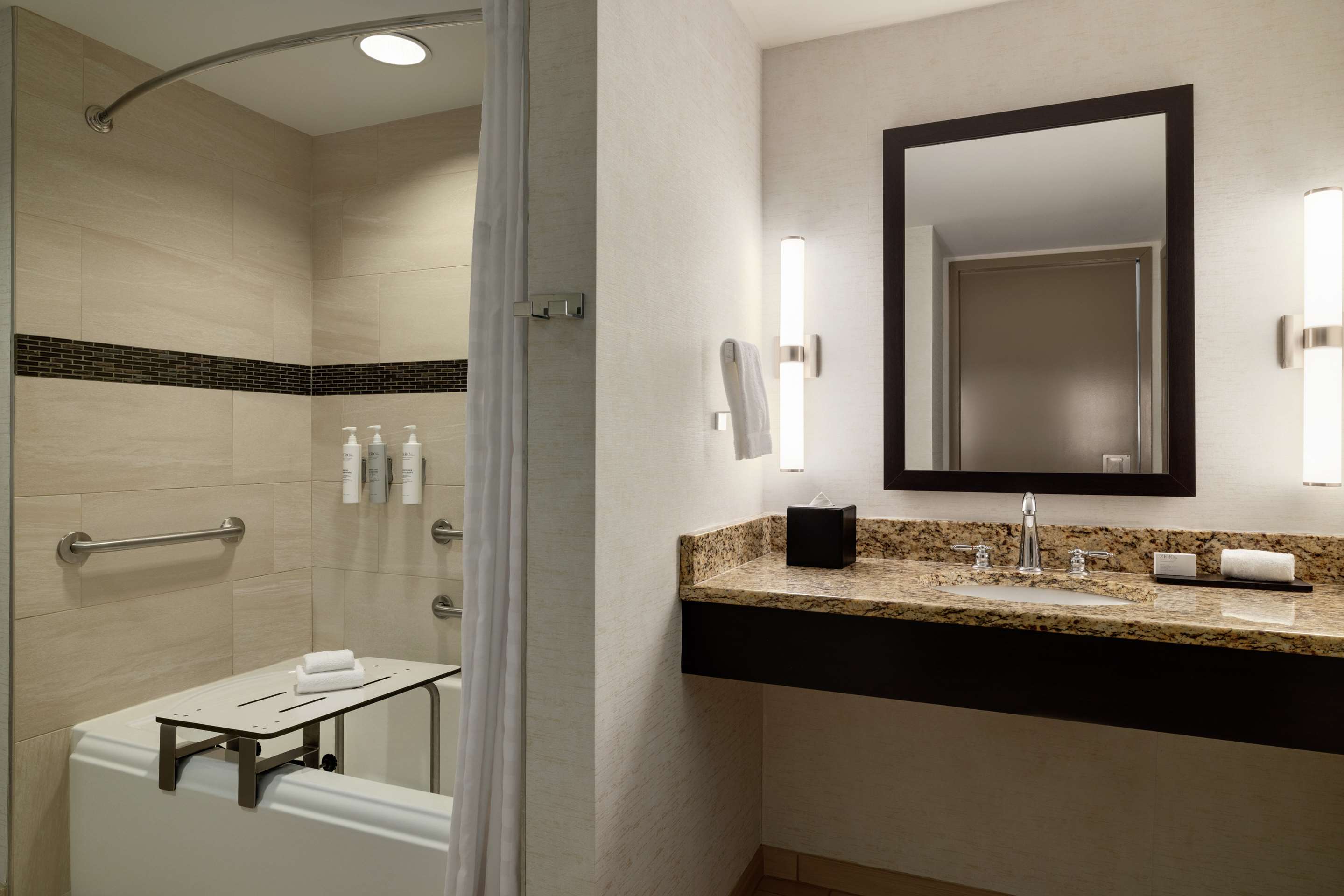 Guest room bath