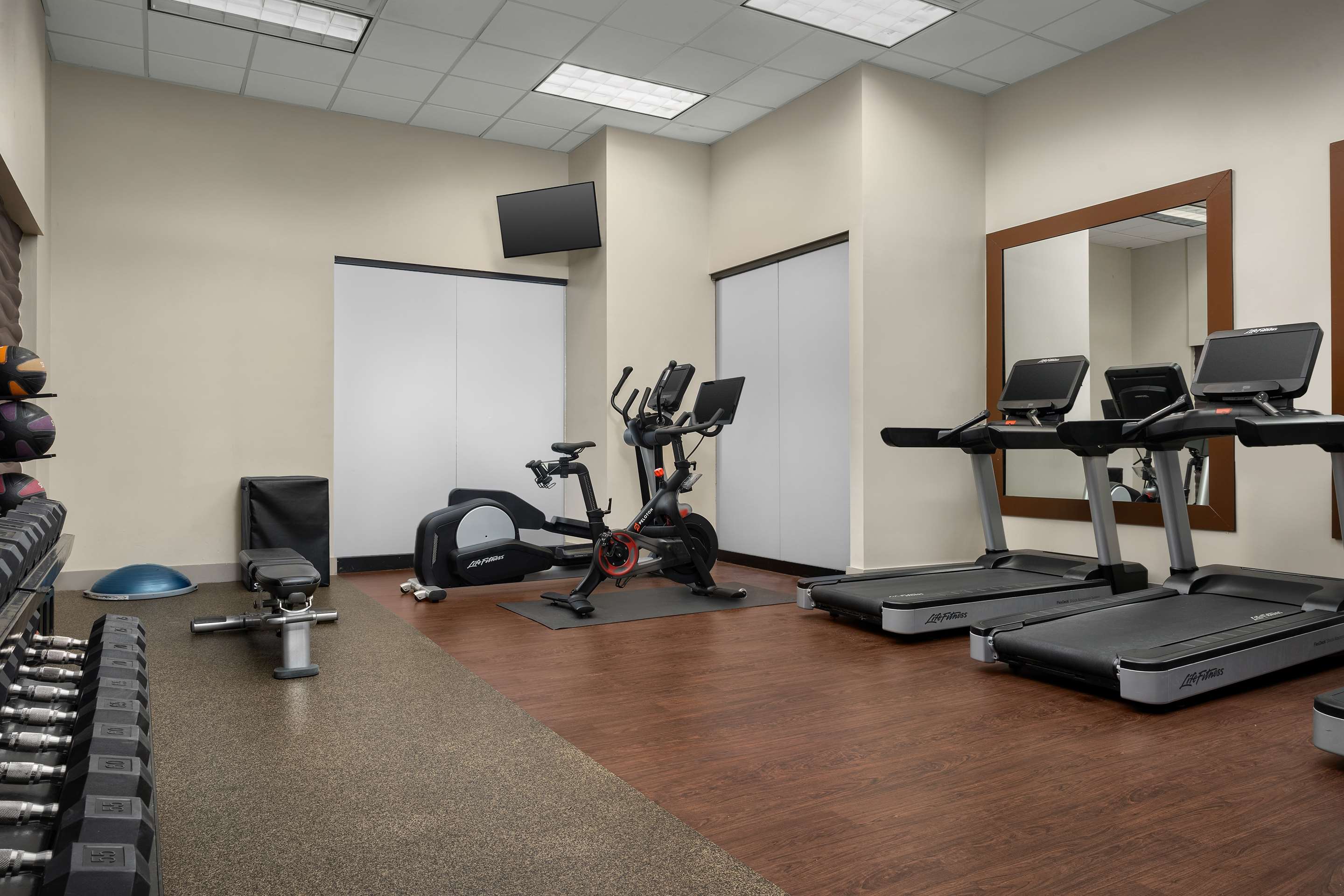 Health club fitness center gym