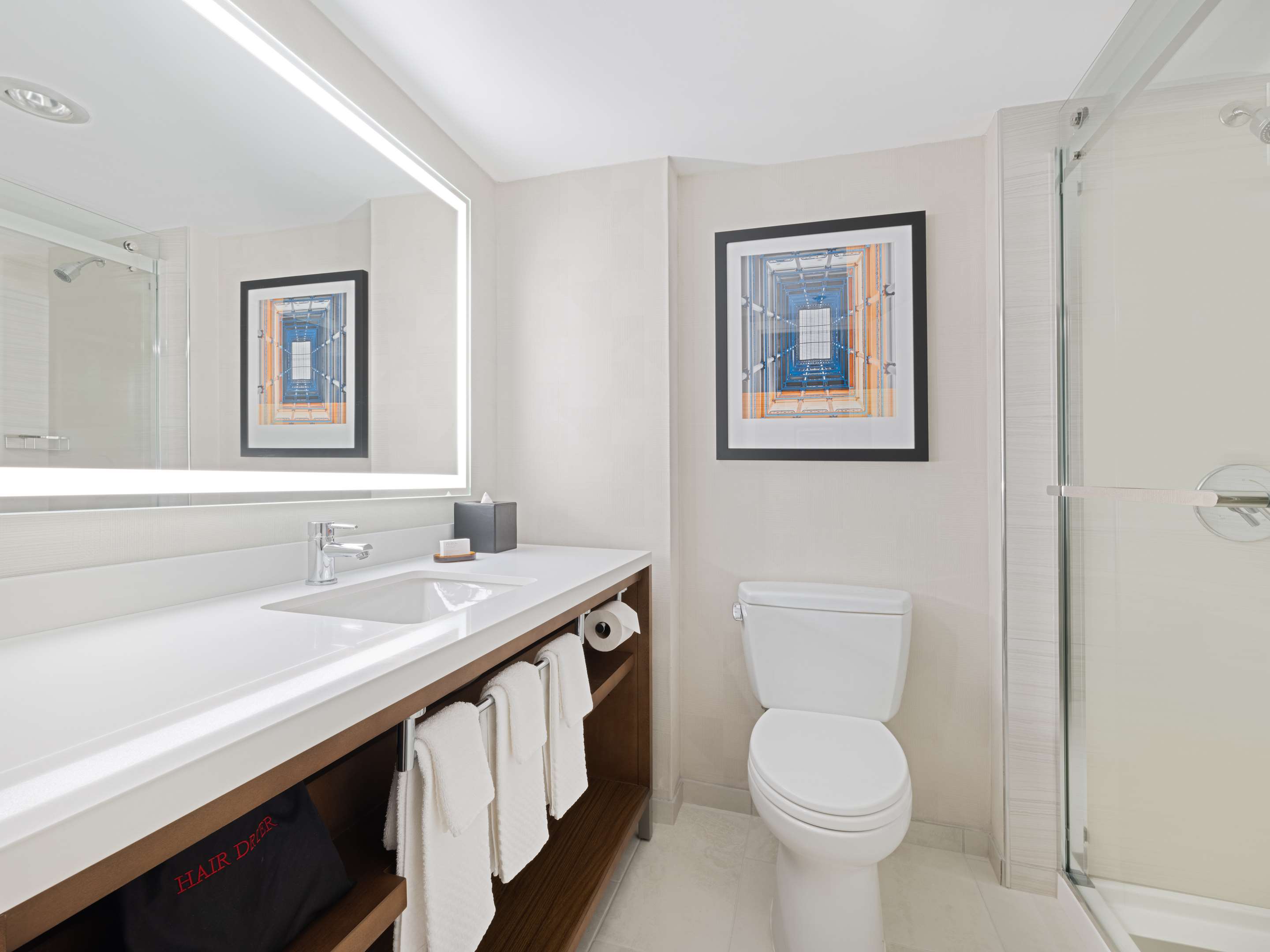 Guest room bath