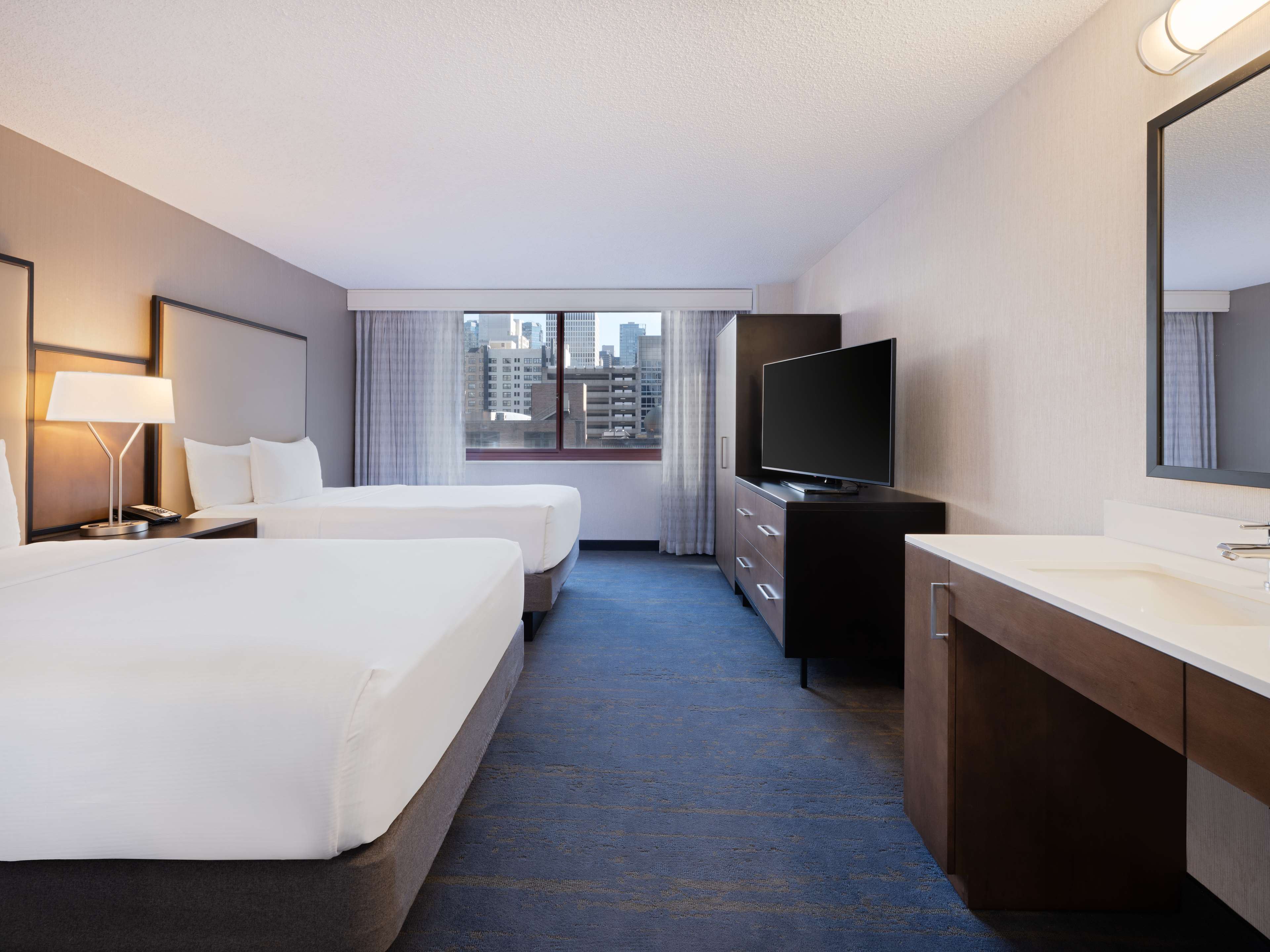 Embassy Suites Chicago Downtown - No Resort Fee Room Type - 2 DBL BEDS-1 BEDROOM SUITE