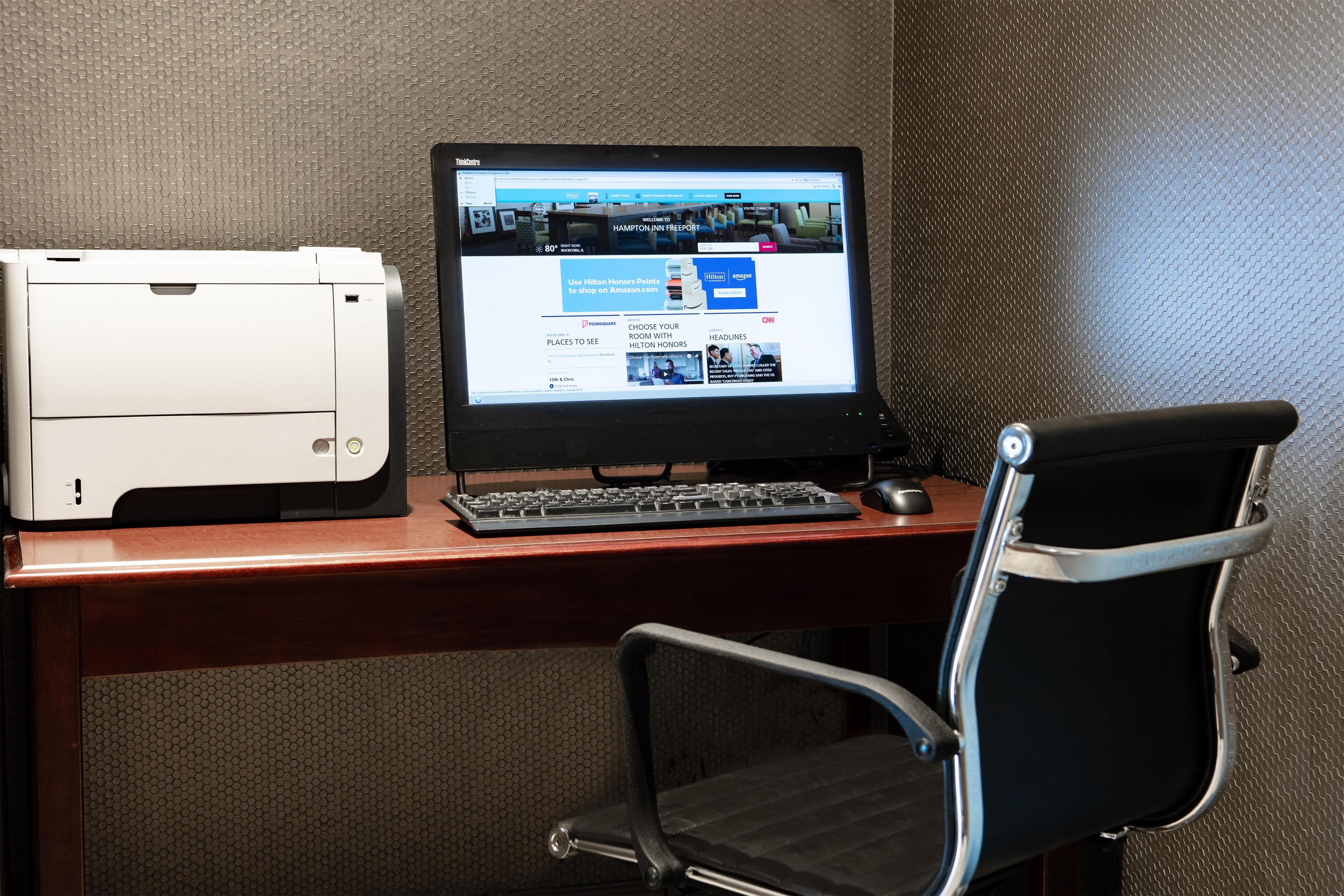 Business Center | Hampton Inn Freeport
